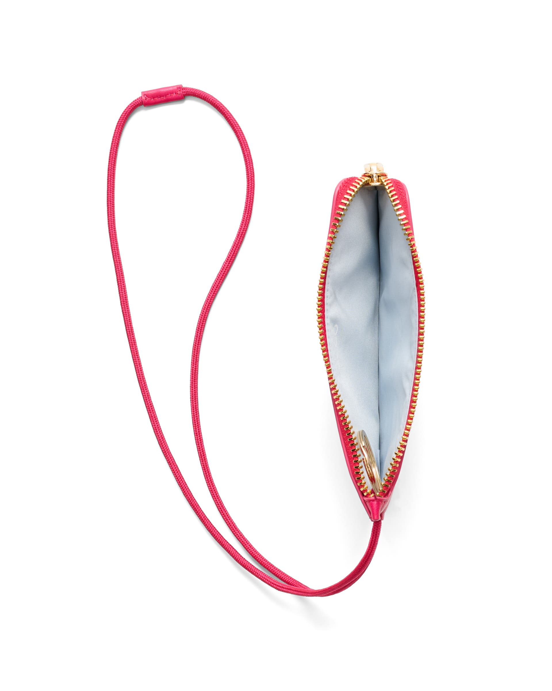 ECCO® Wristlet pochette en cuir - Rose - Birdeye