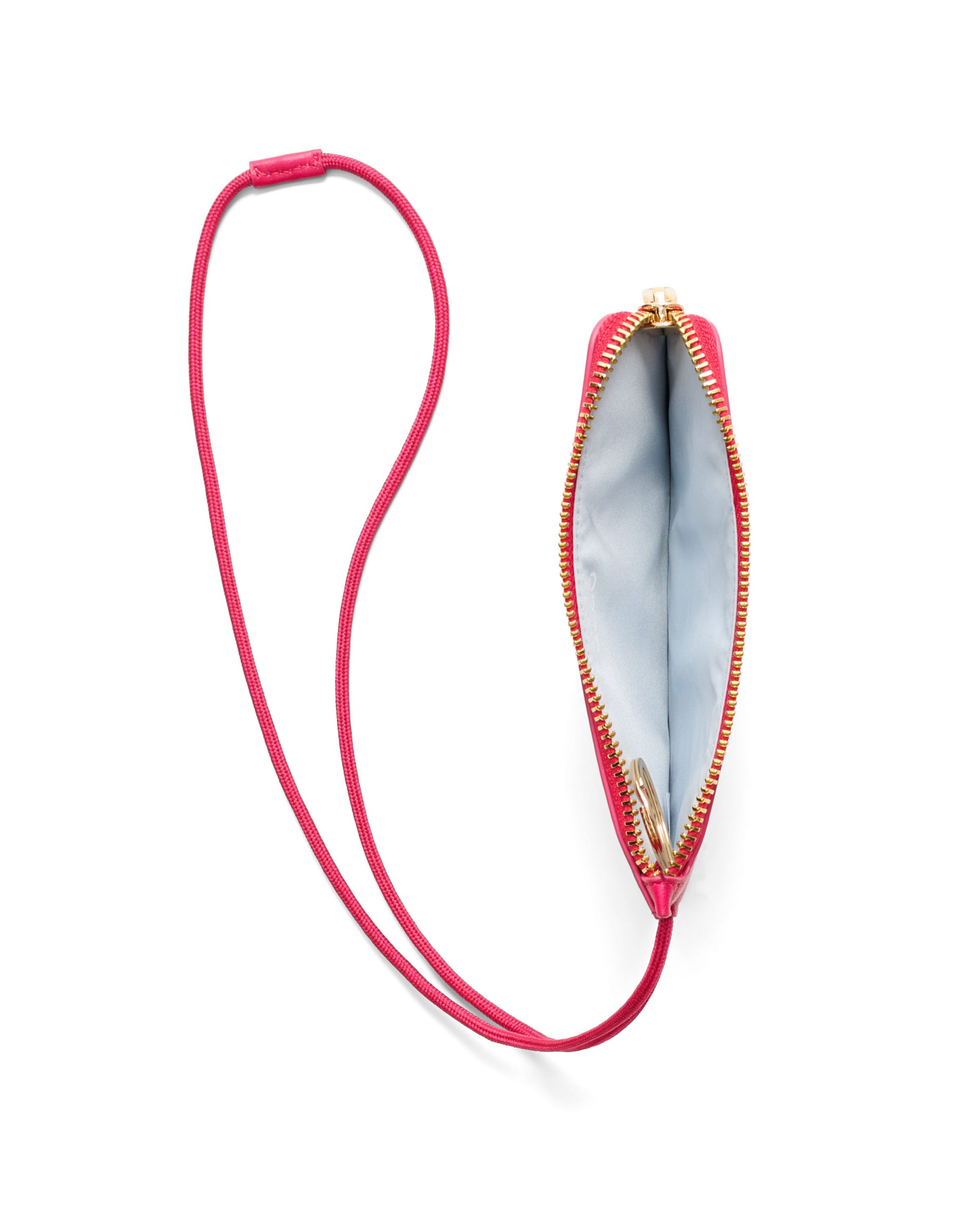 ECCO® Wristlet pochette en cuir - Rose - Birdeye