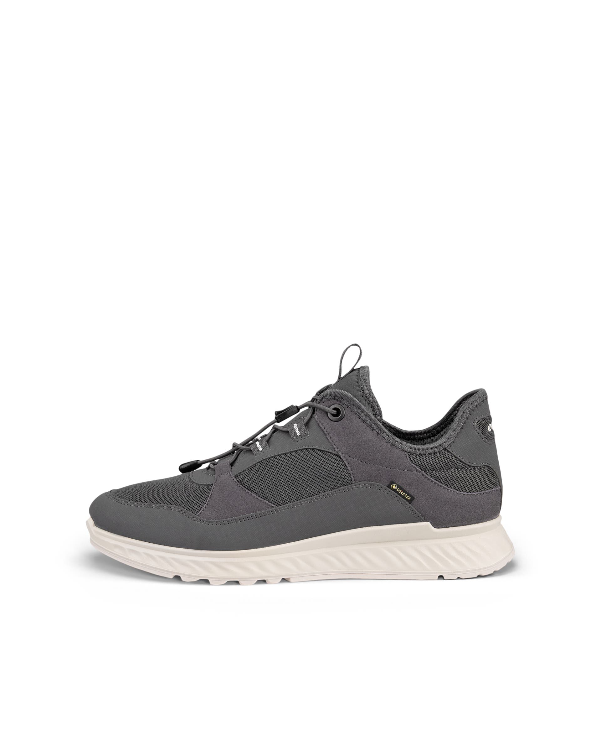 Women's ECCO® Exostride Gore-Tex Outdoor Trainer - Grey - Outside