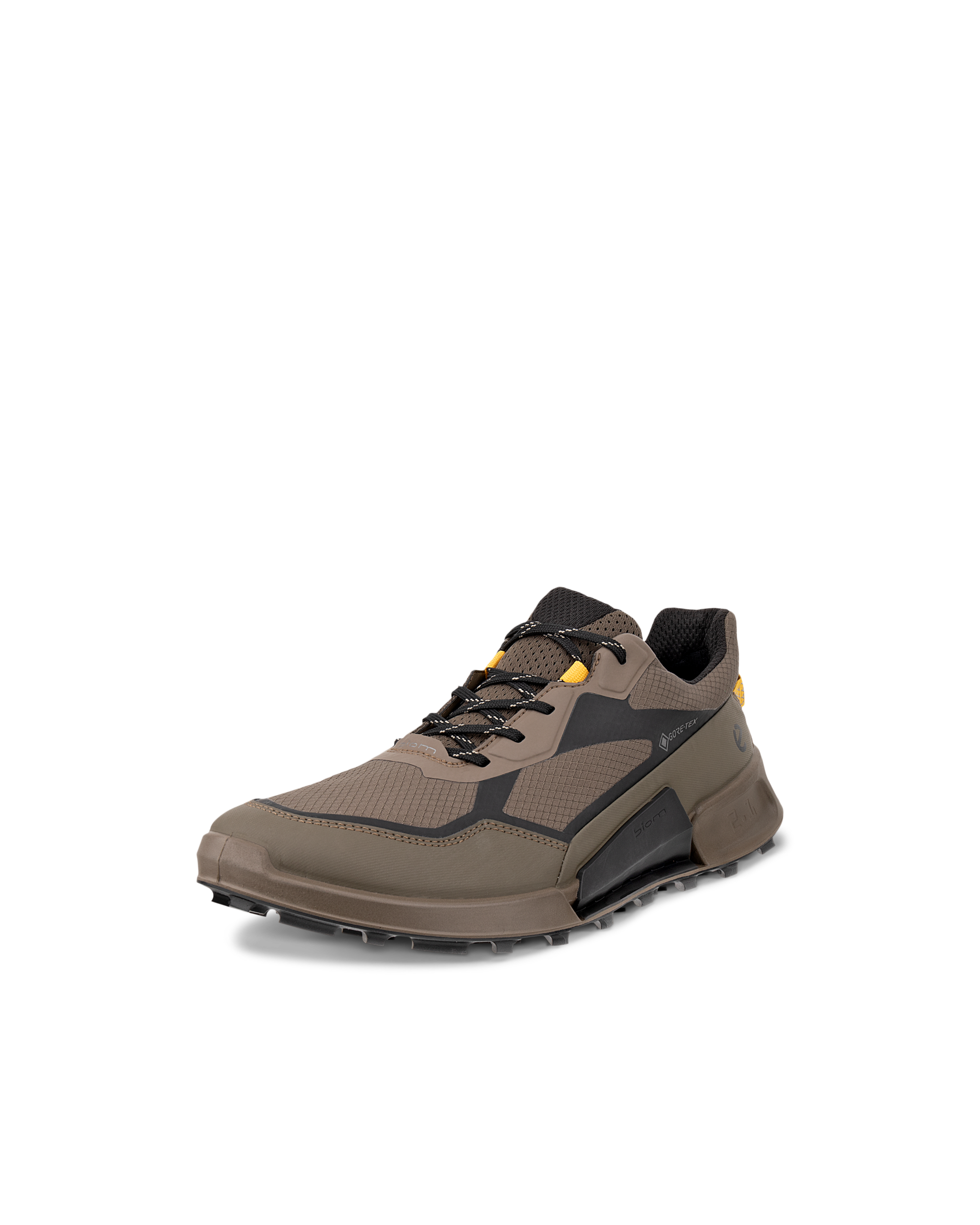 ECCO® BIOM 2.1 X MOUNTAIN férfi Gore-Tex magasszárú textil túracipő - Barna - Main