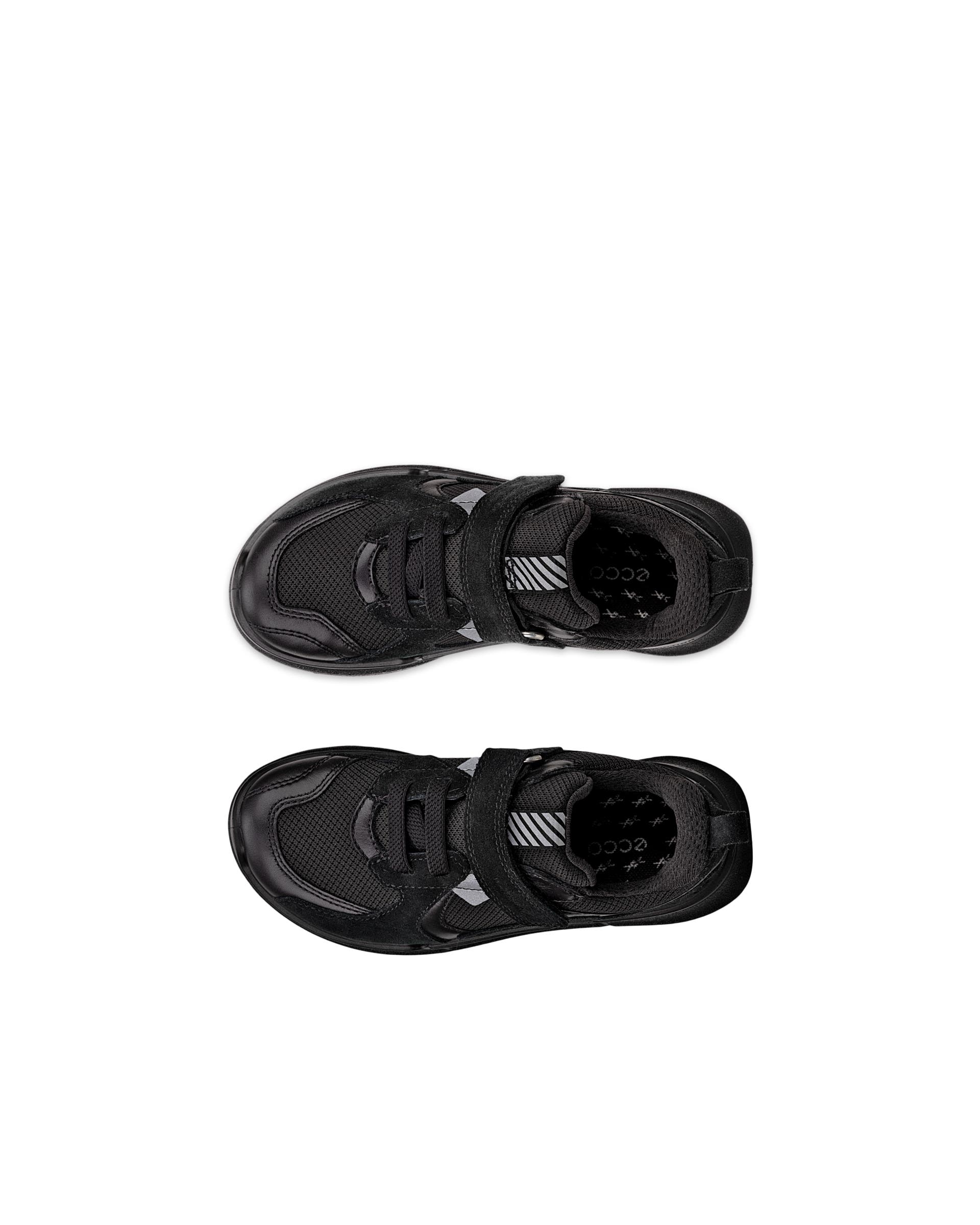 ECCO® BIOM 2.2 Outdoor skinnsneaker barn - Svart - Top left pair