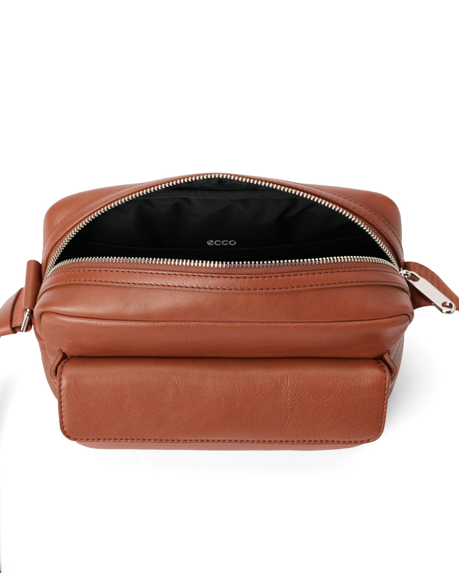 ECCO CAMERA BAG - Brown - Inside