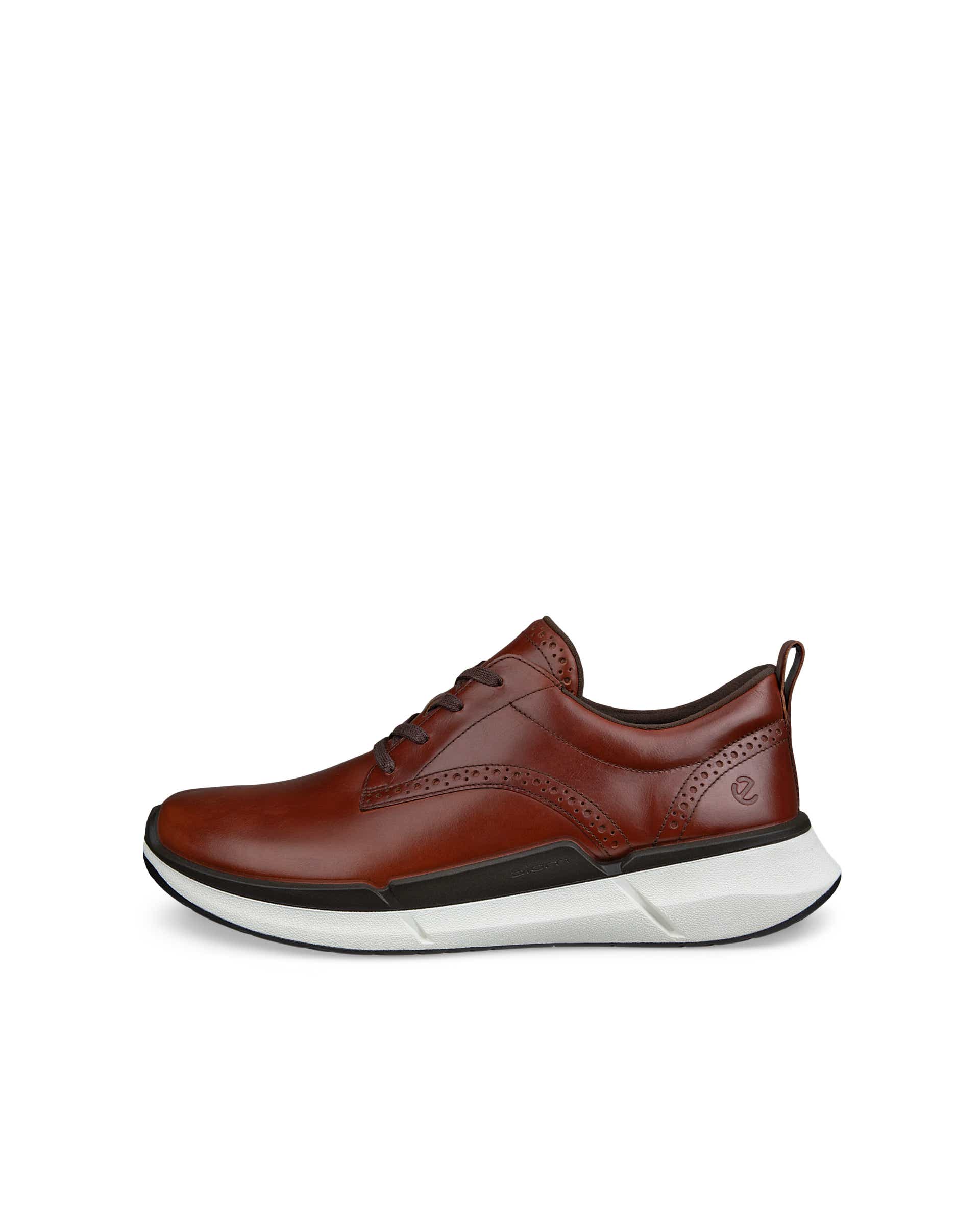Men's ECCO® Biom 2.2 Leather Sneaker - Brown - Outside