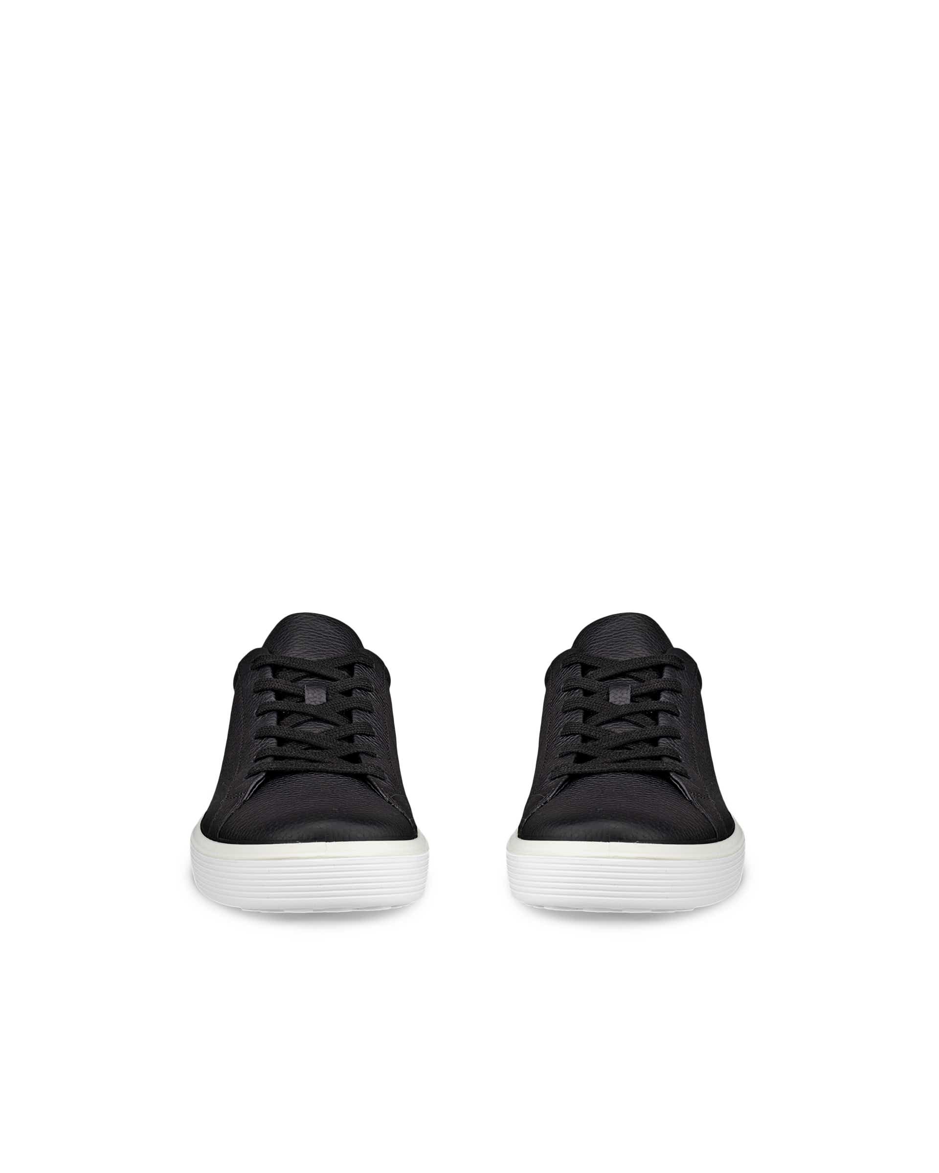 ECCO® Soft 60 Skinnsneaker herr - Svart - Front pair