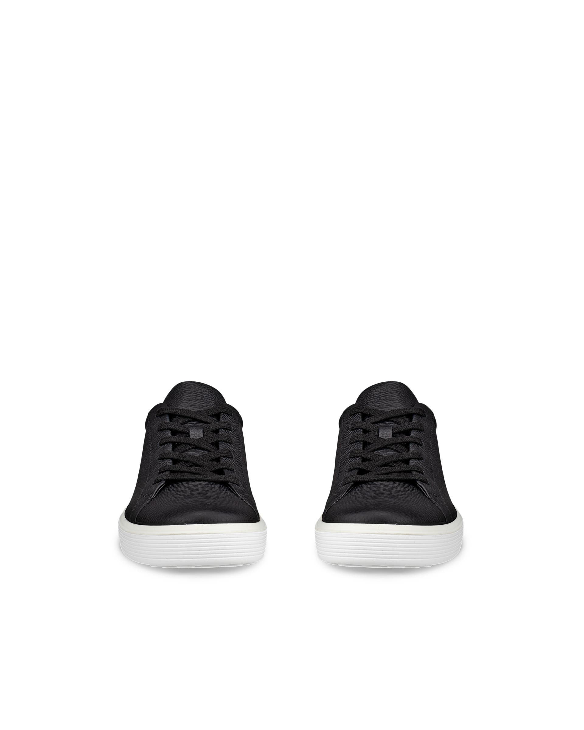 ECCO® Soft 60 Skinnsneaker herr - Svart - Front pair