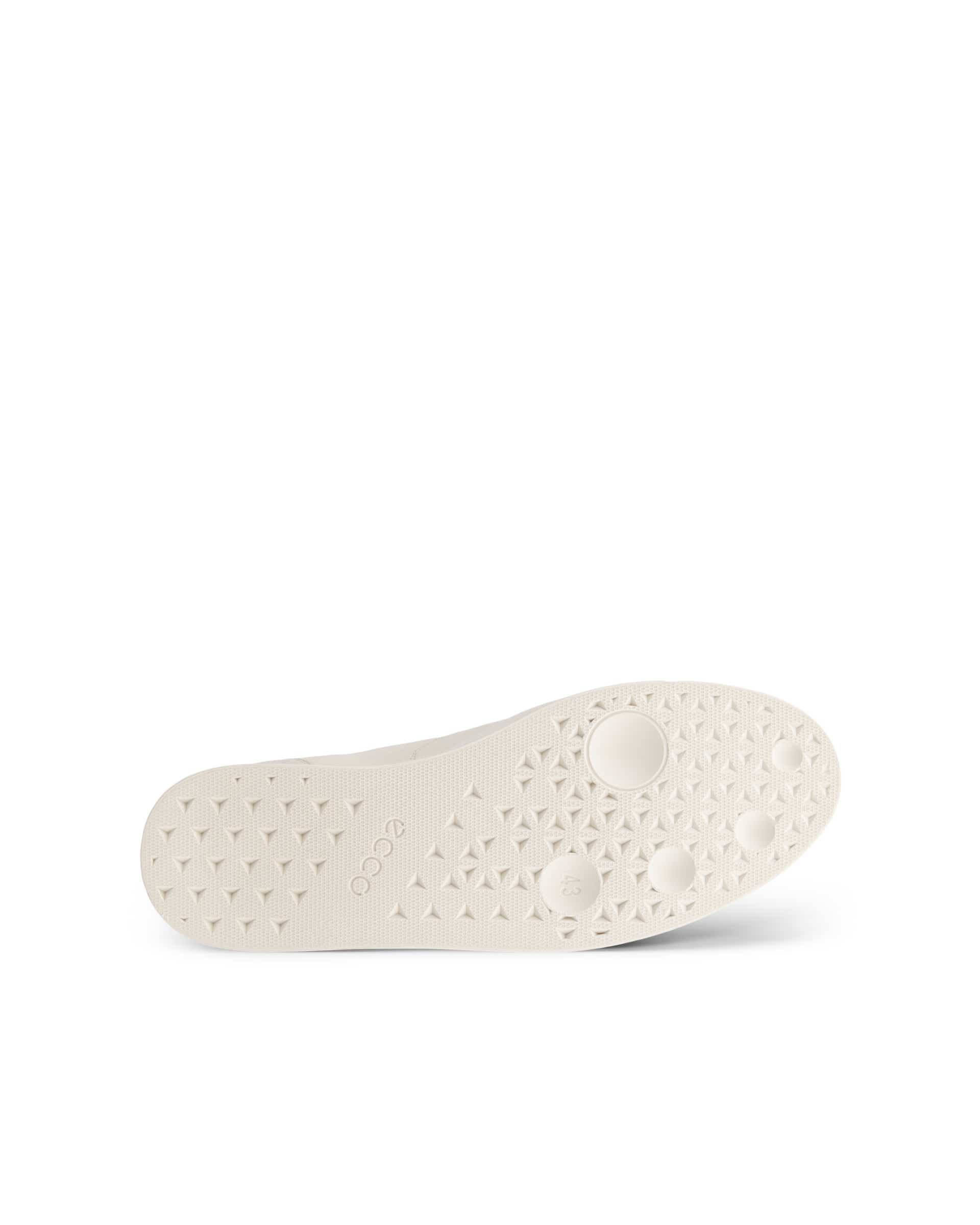 ECCO Street Lite メンズ レザースニーカー - ベージュ - Sole