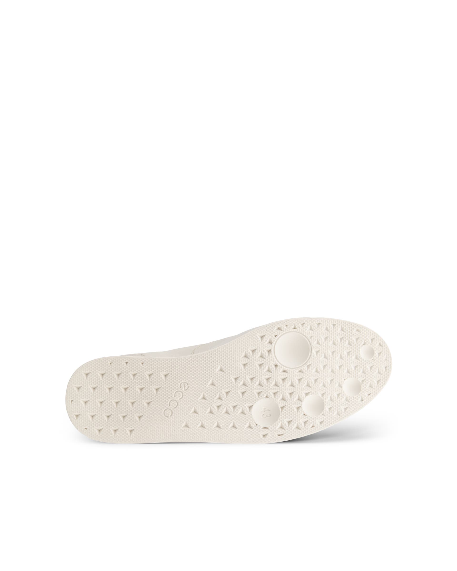 ECCO Street Lite メンズ レザースニーカー - ベージュ - Sole