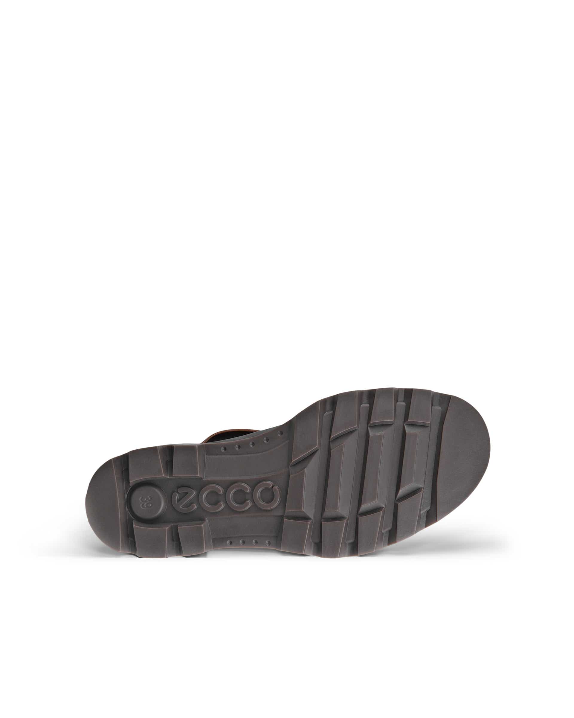 ECCO Grainer ウィメンズ レザーハイカットブーツ - ブラウン - Sole