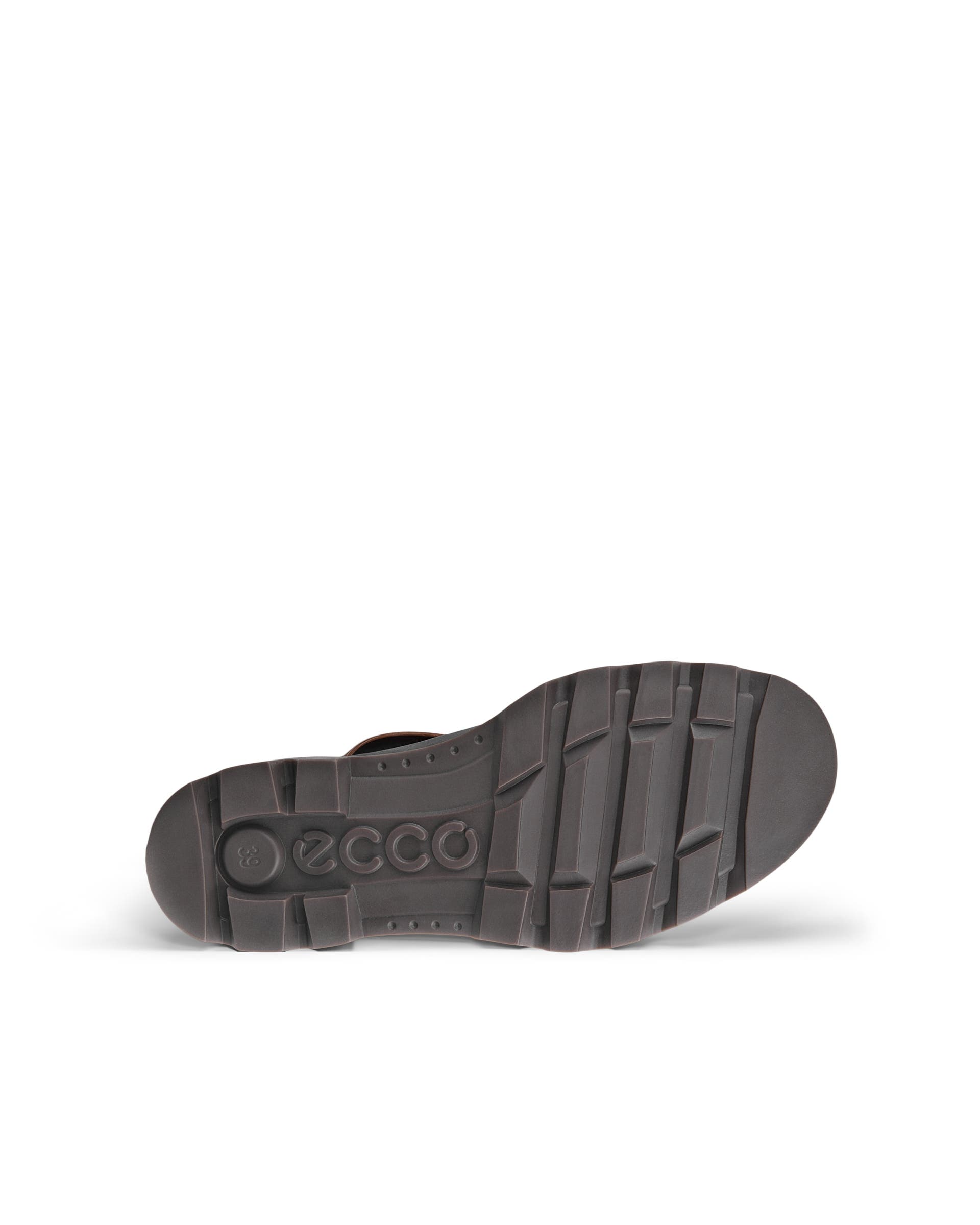 ECCO Grainer ウィメンズ レザーハイカットブーツ - ブラウン - Sole