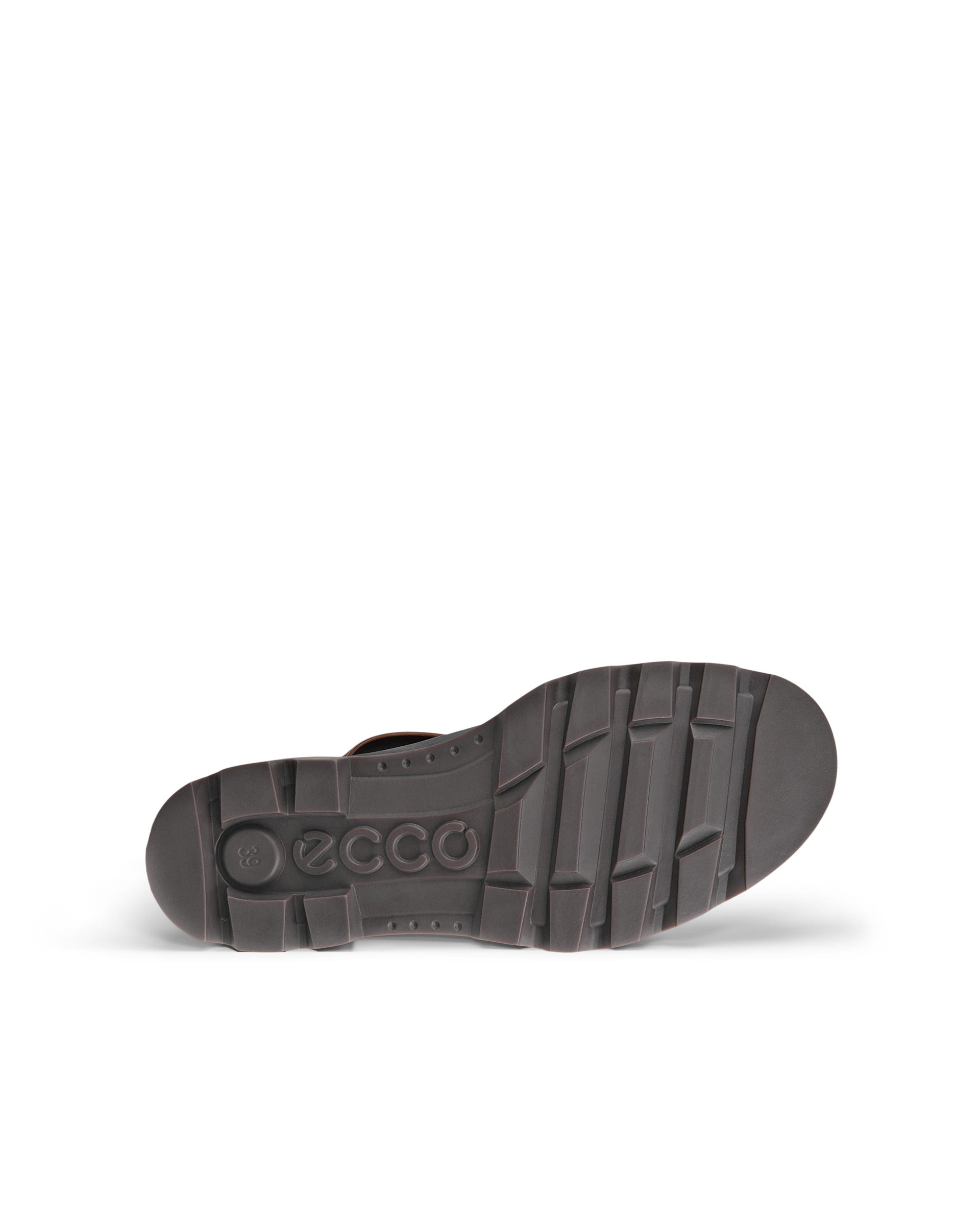 ECCO Grainer ウィメンズ レザーハイカットブーツ - ブラウン - Sole