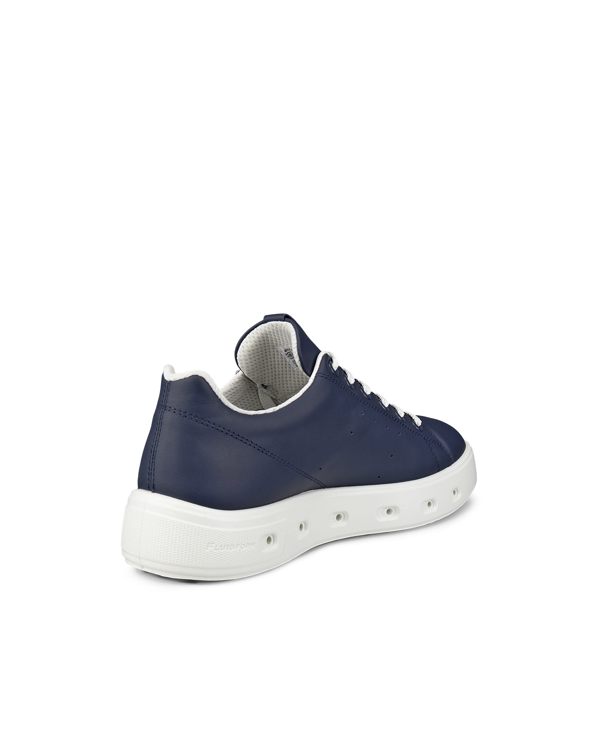 Zapatillas de piel Gore-Tex ECCO® Street 720 para mujer - Azul - Back