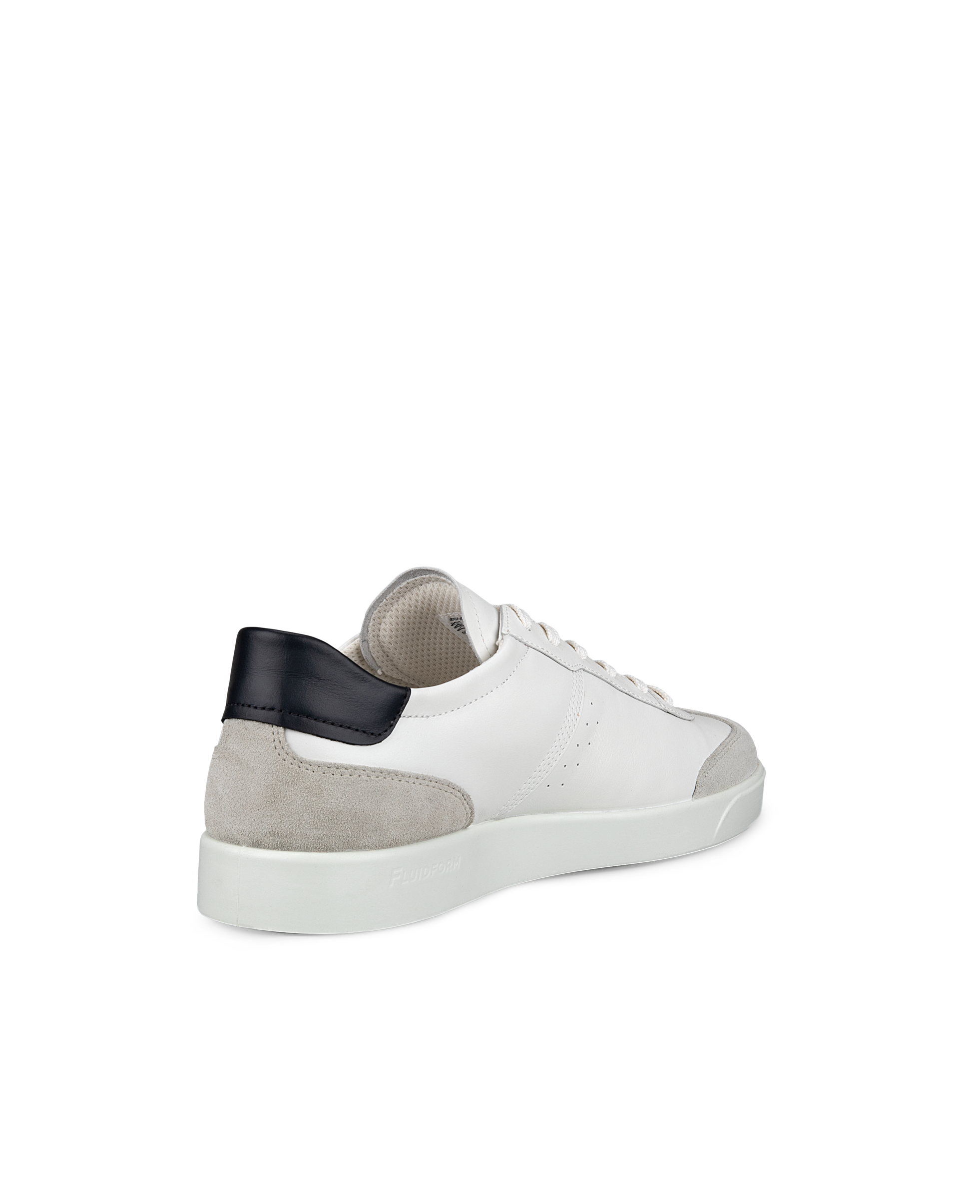 Ecco Men\'s Gray white Green Leather Lace Up ST.1 Lite Comfort Sneaker Size 44 Men main image 2