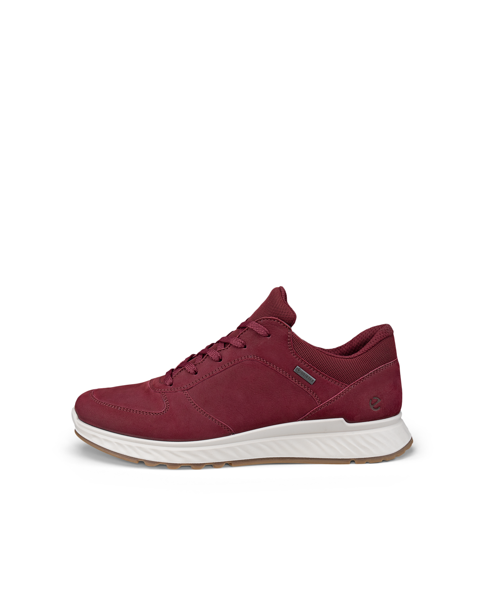 ECCO EXOSTRIDE - Women's Nubuck Gore-Tex Trainer - Red - 40- Gore-Tex