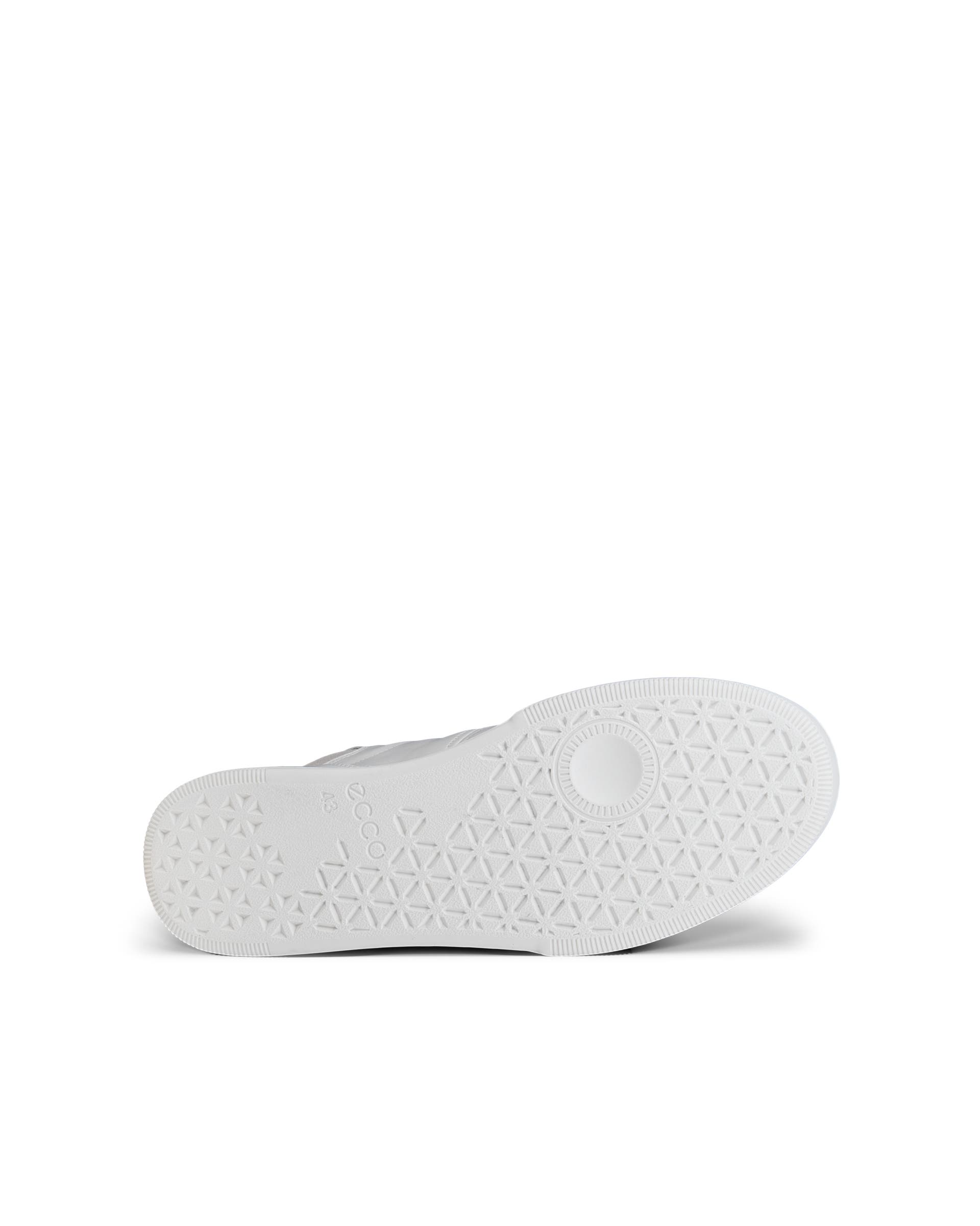 ECCO® STREET COURT Herren High Top-Ledersneaker - Weiss - Sole