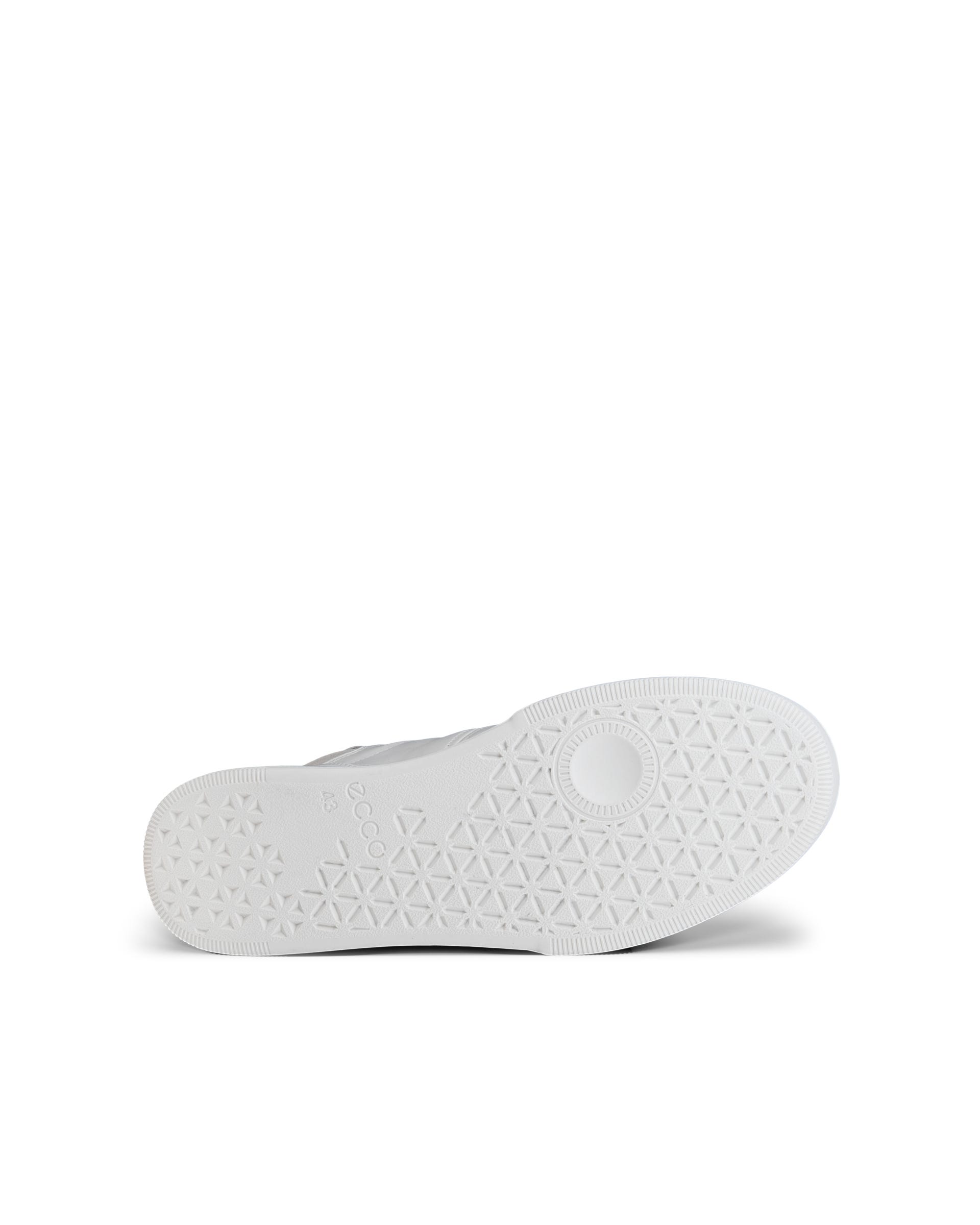 ECCO® STREET COURT Herren High Top-Ledersneaker - Weiss - Sole