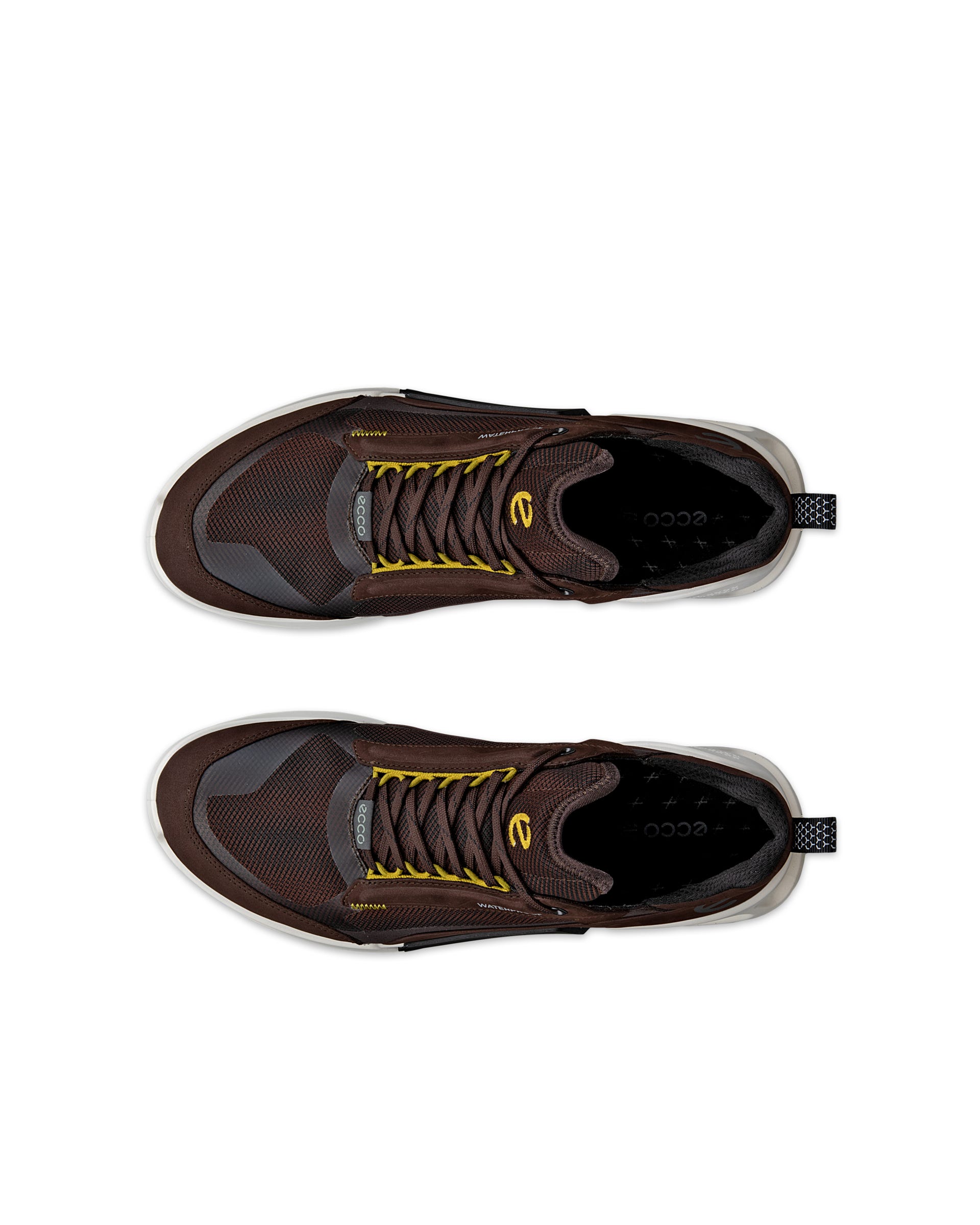 ECCO Men BIOM 2.1 X Mtn Tex Lea - Brown - Top left pair