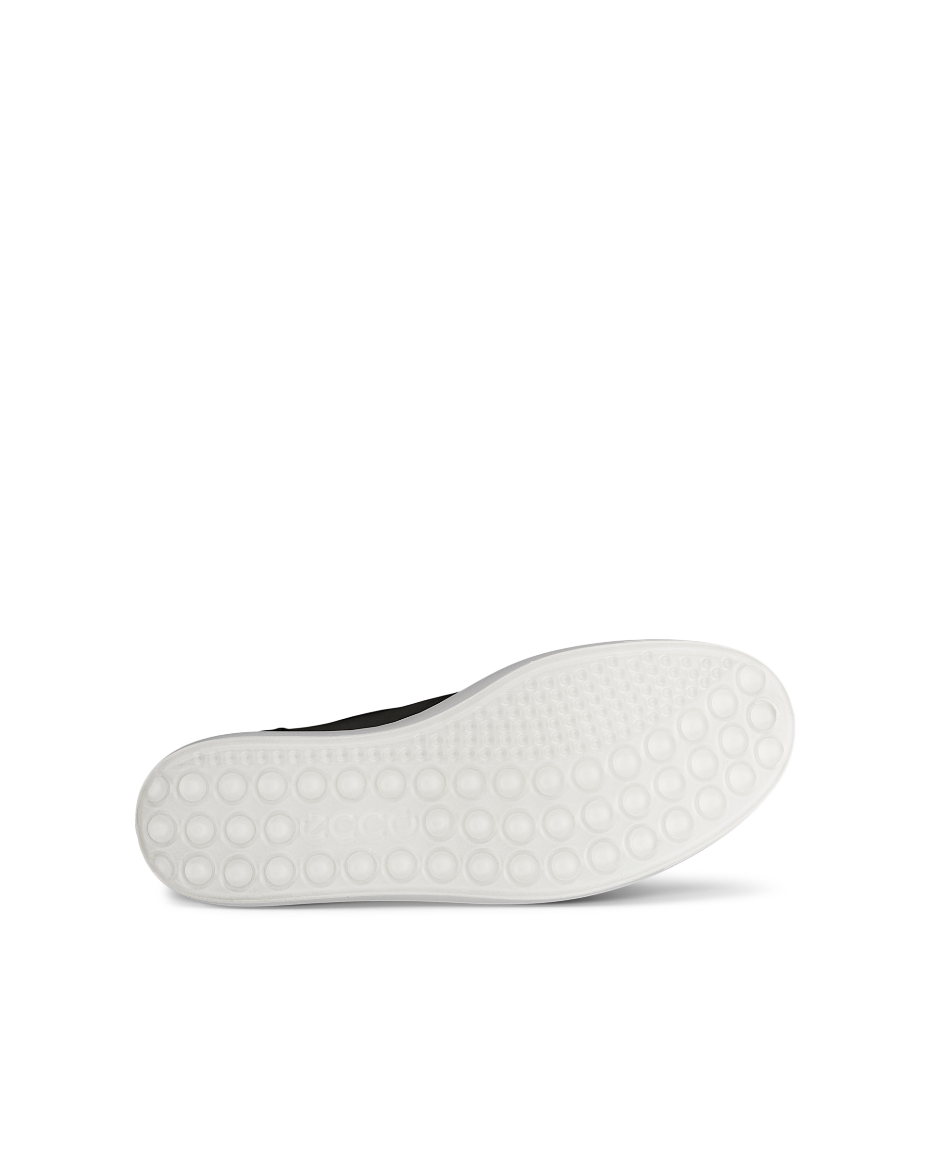 Women's ECCO® Soft 7 Nubuck Zip Bootie - Black - Sole