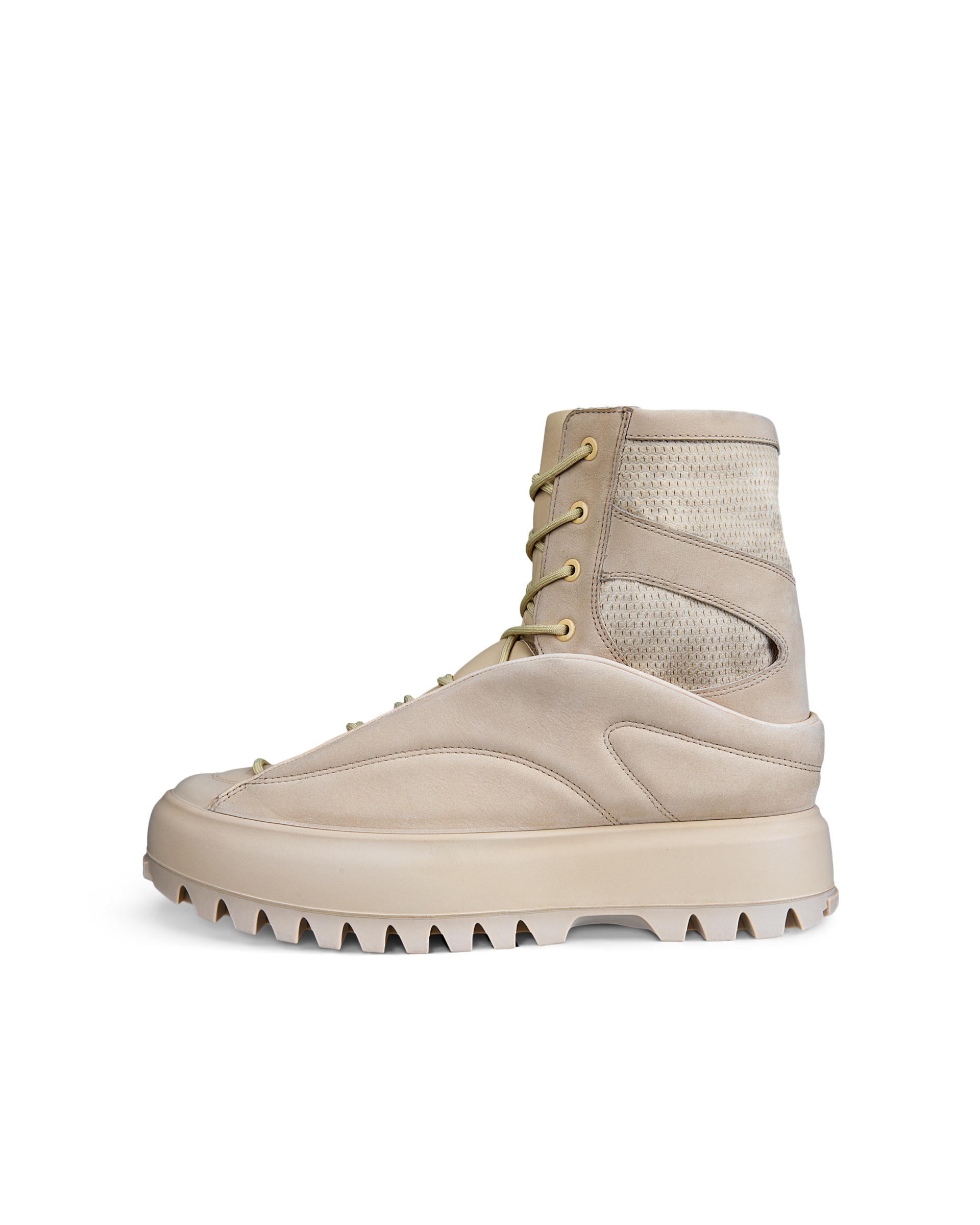 ECCO Street Ace RAL7000 メンズ ヌバックブーツ | ベージュ ECCO Street Ace RAL7000 メンズ ヌバックブーツ | ベージュ