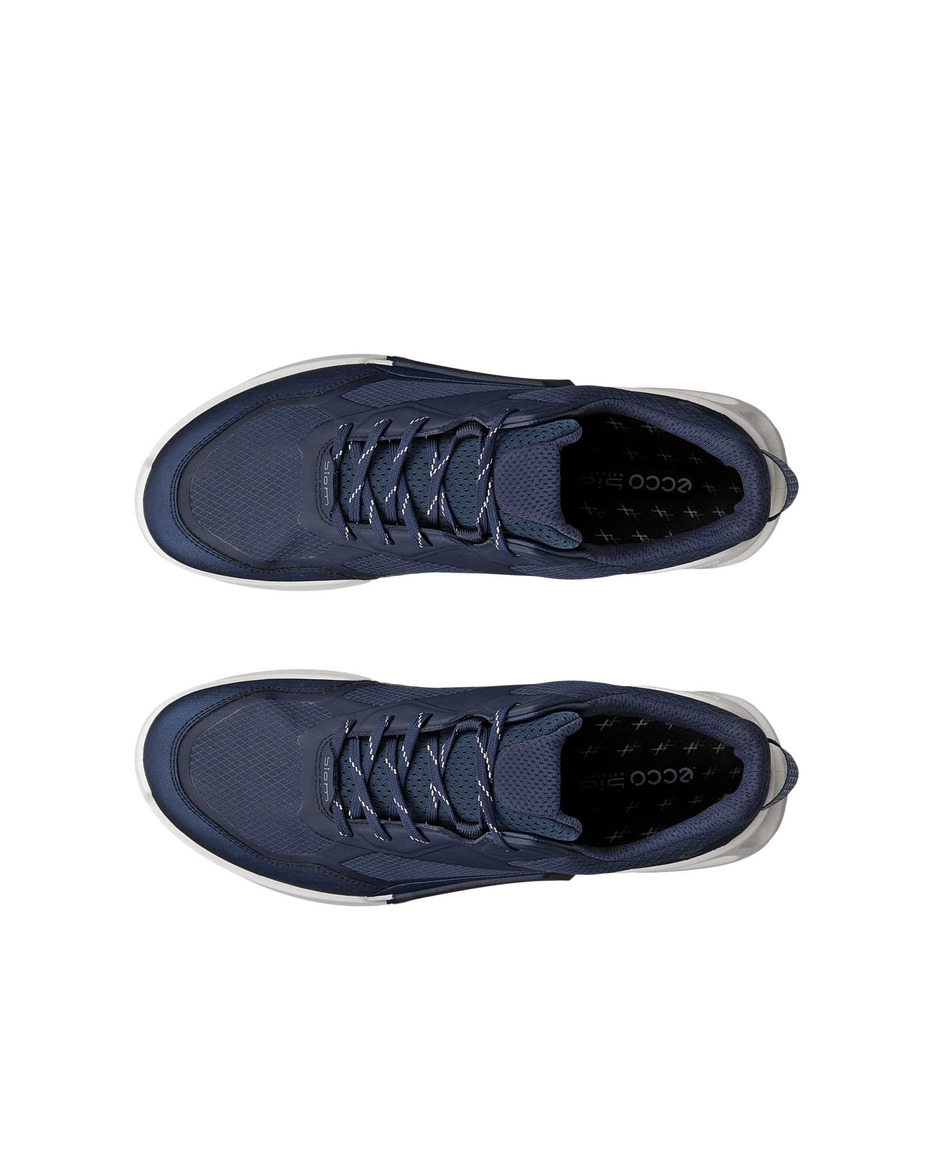 ECCO® BIOM 2.1 X MOUNTAIN Hög hikingsko i textil med Gore-Tex herr - Blå - Top left pair