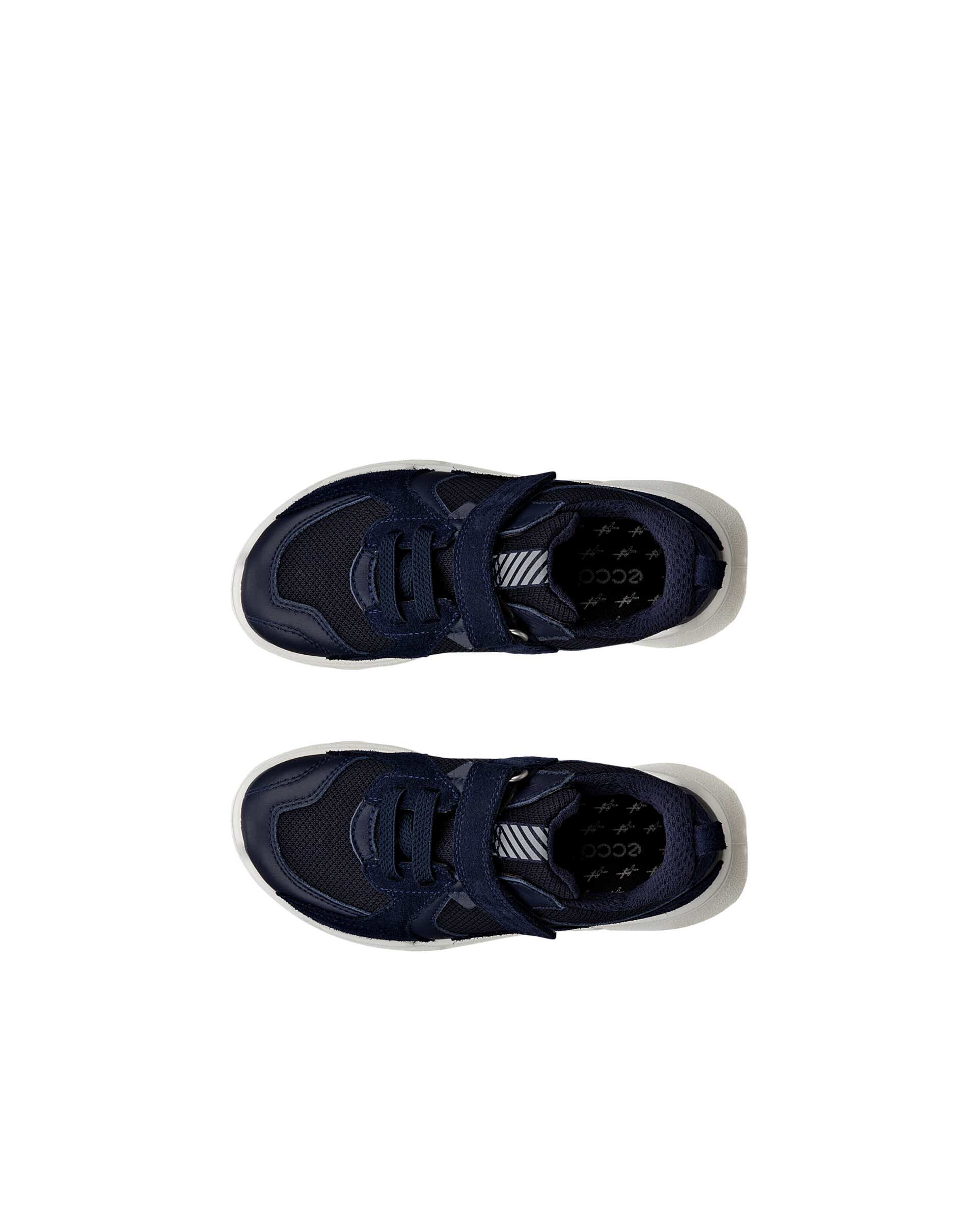 ECCO® BIOM 2.2 Kinder Outdoor-Schuhe aus Leder - Blau - Top left pair