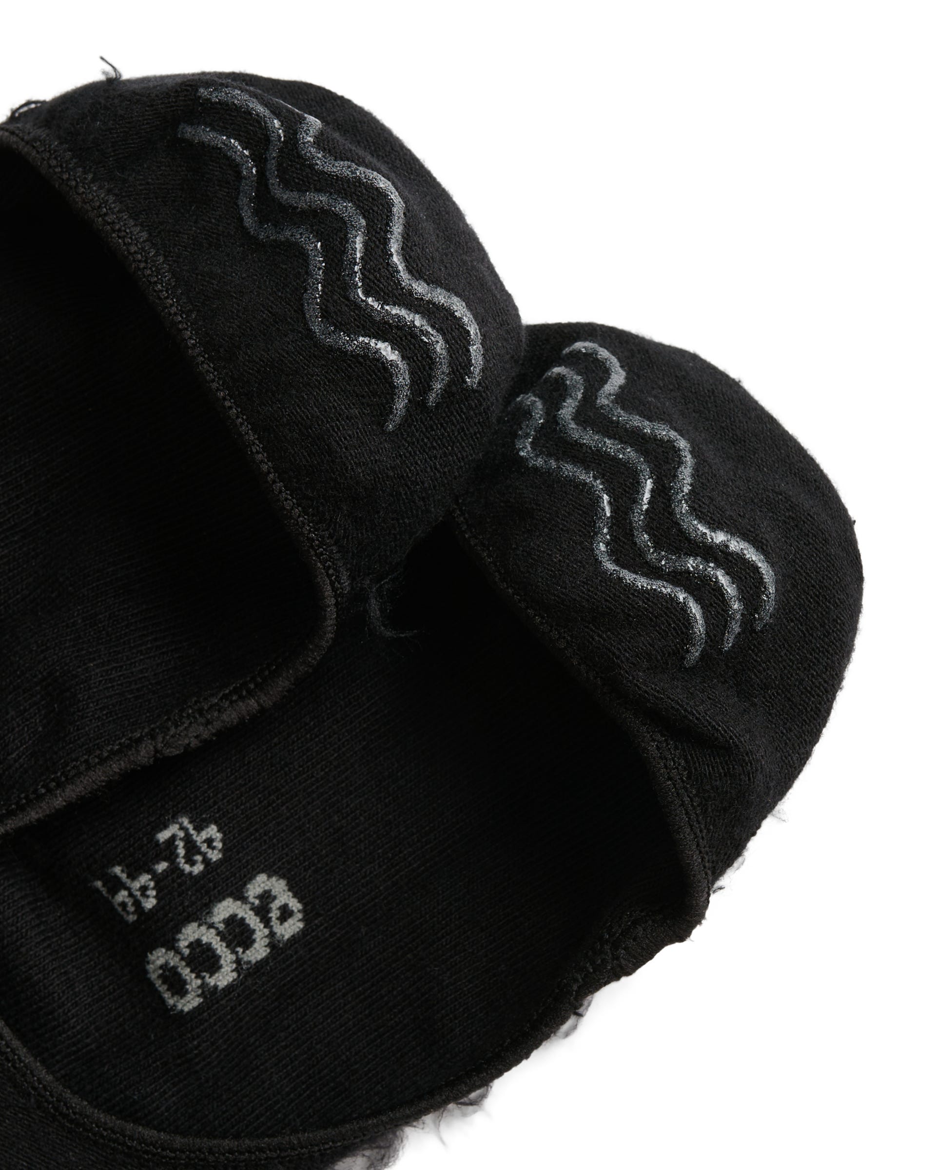 ECCO® Unisex Kurze Socken (2er-Pack) - Schwarz - Detail-1