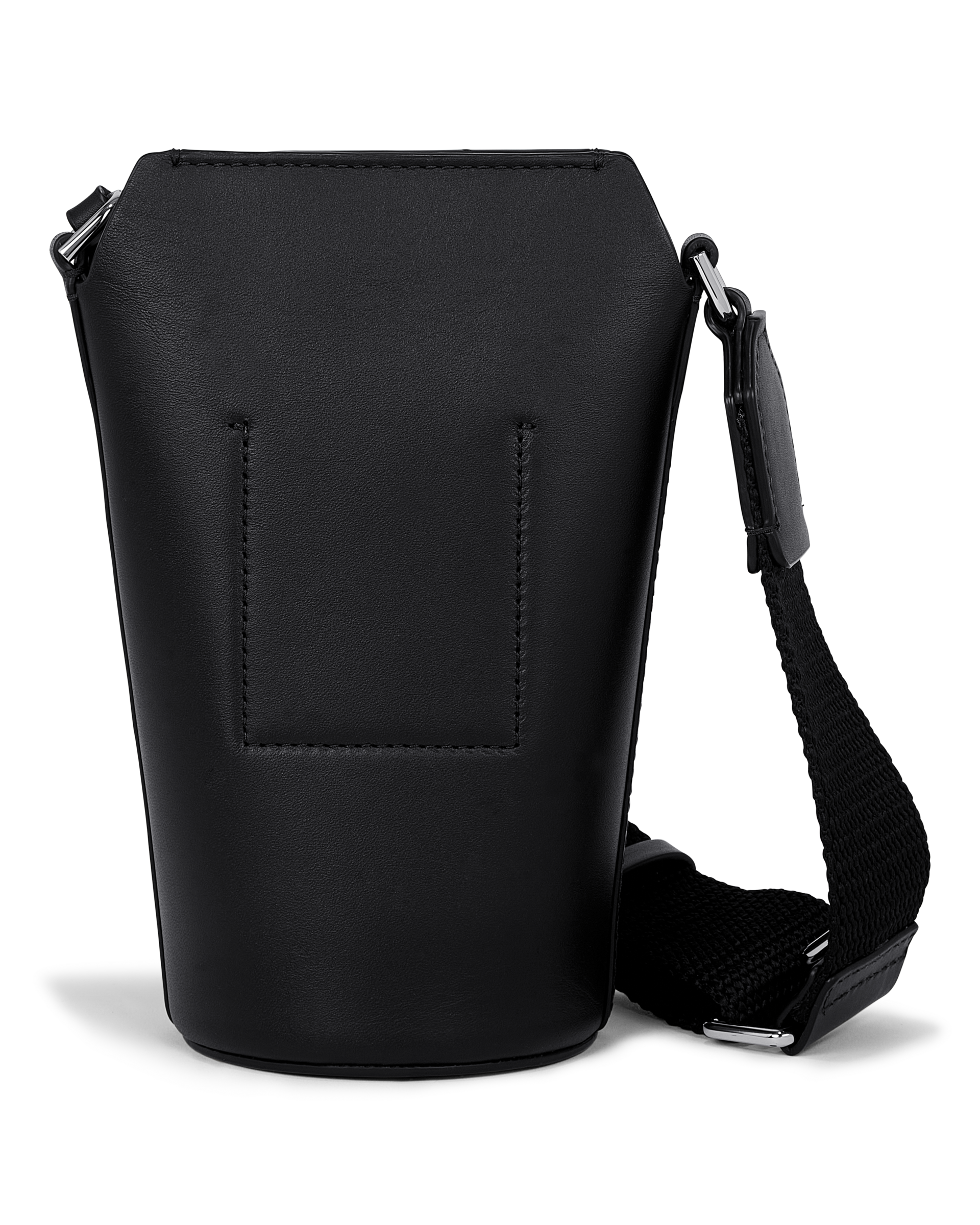 ECCO POT BAG CHAIN レザークロスボディバッグ | ブラック