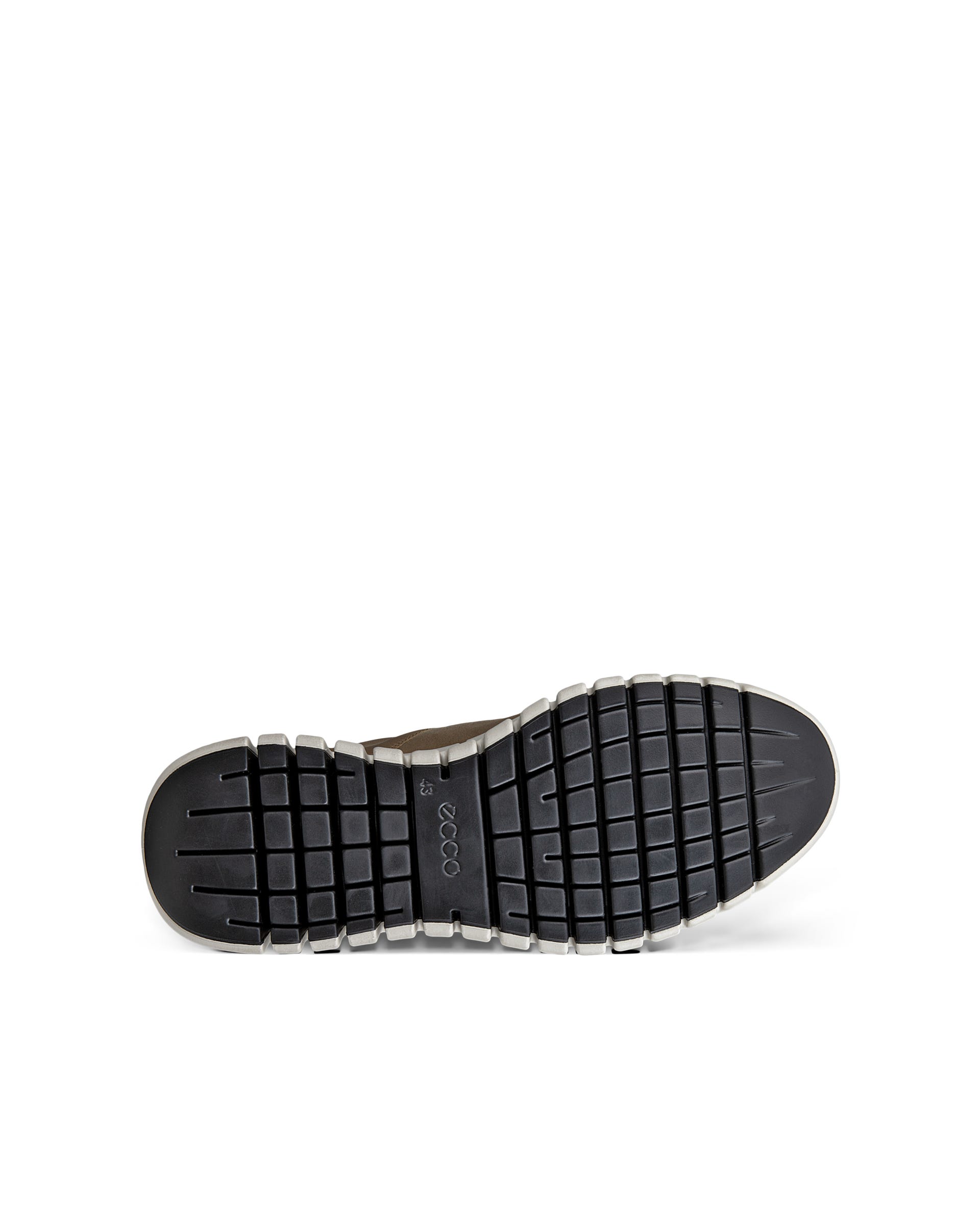 ECCO Gruuv MEN メンズ レザーGore-Texスニーカー - ブラウン - Sole