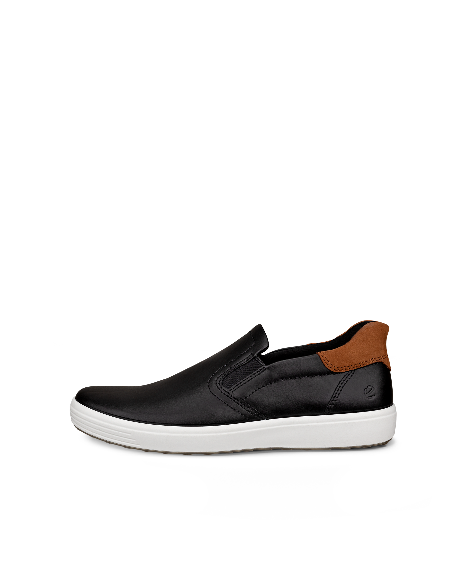 Men's ECCO® Soft 7 Slip-On Leather Sneaker