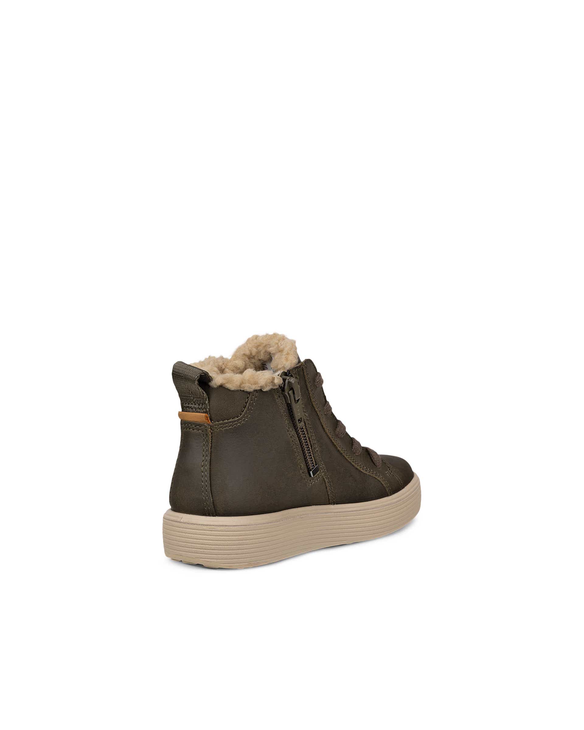 ECCO® SOFT 60 Vattentät ankelkänga i nubuck barn - Grön - Back