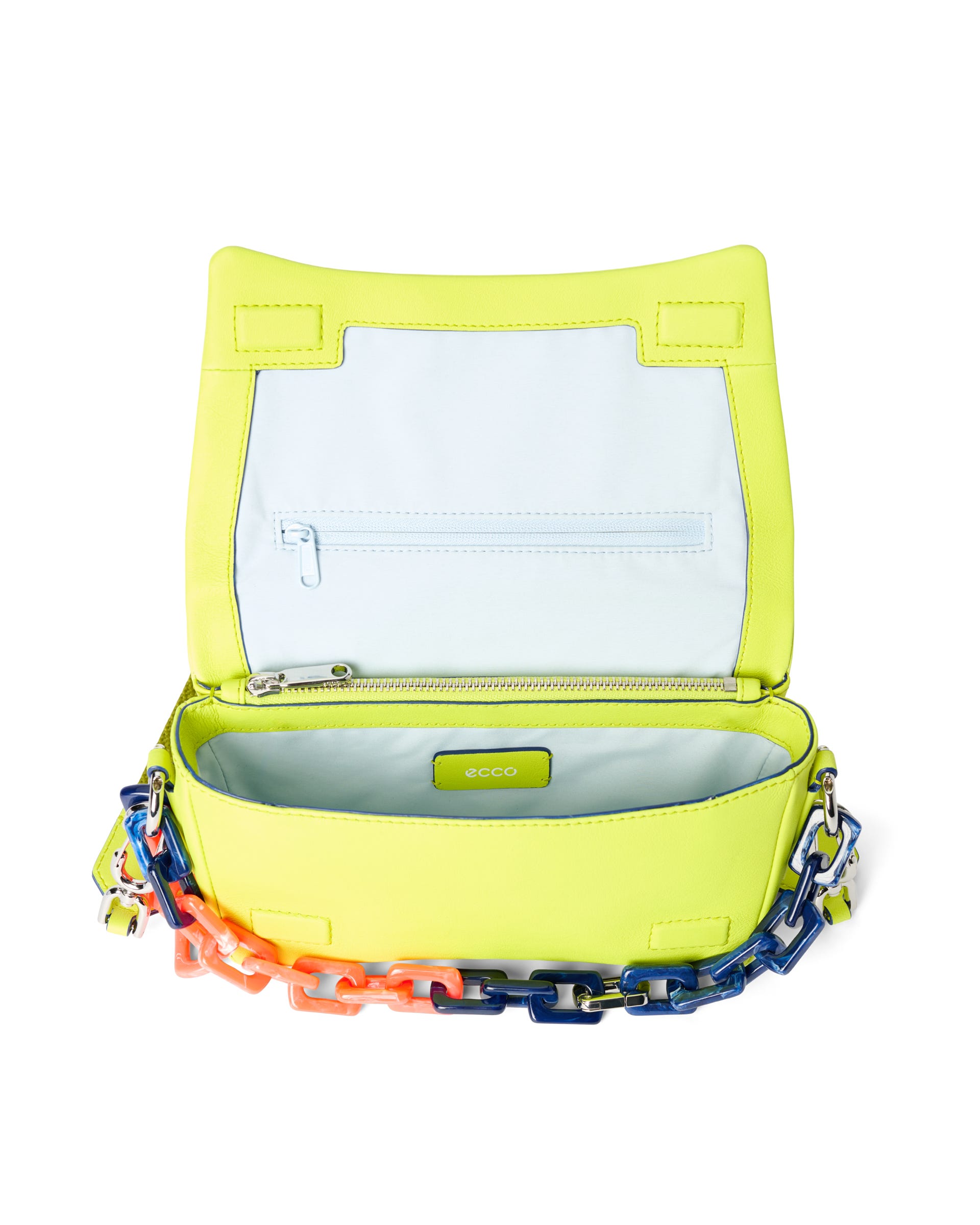 ECCO® Medium Chain Soft Leather Pinch Crossbody and Shoulder Bag