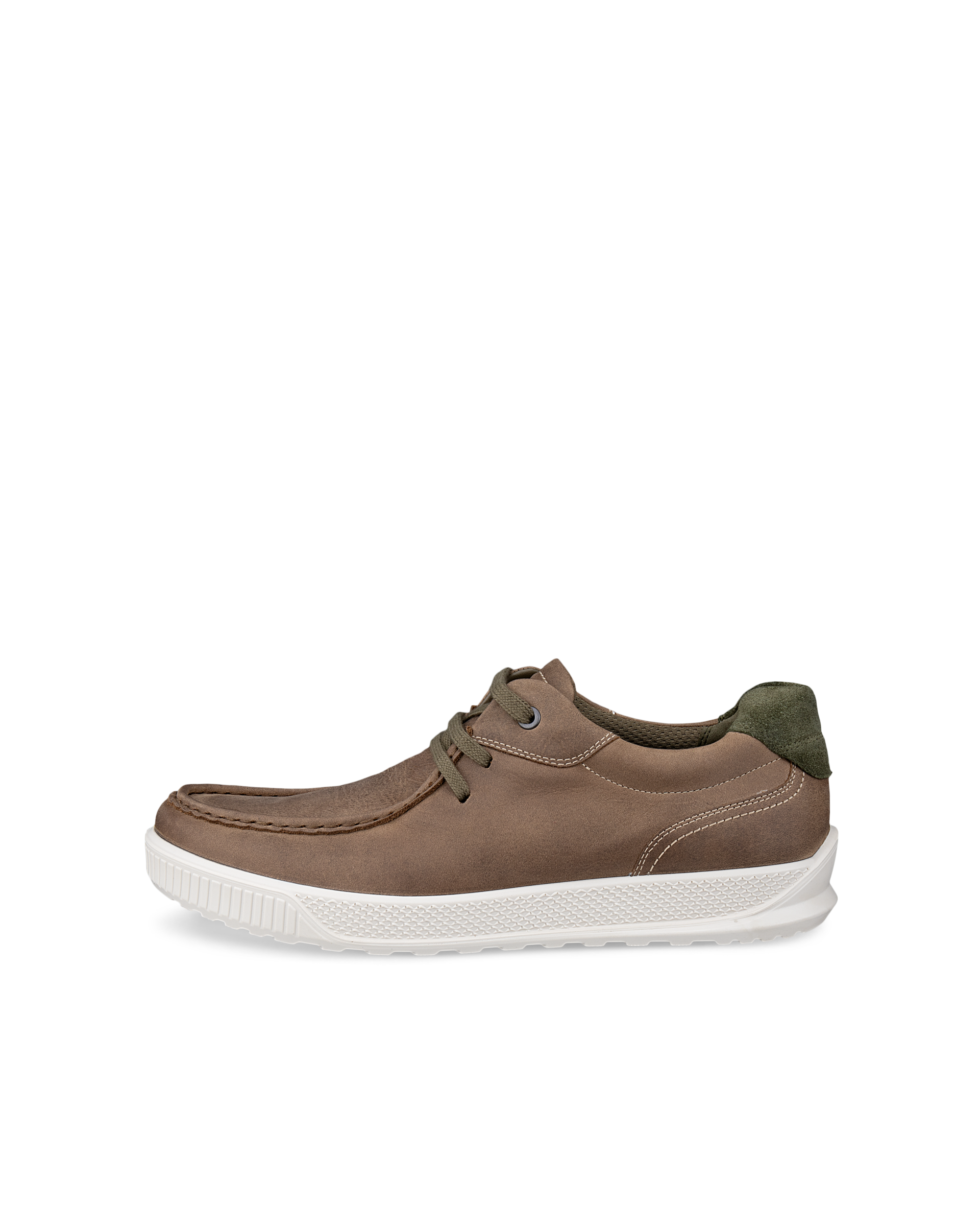 ECCO BYWAY - Men's Nubuck Slip-On - Brown - 47