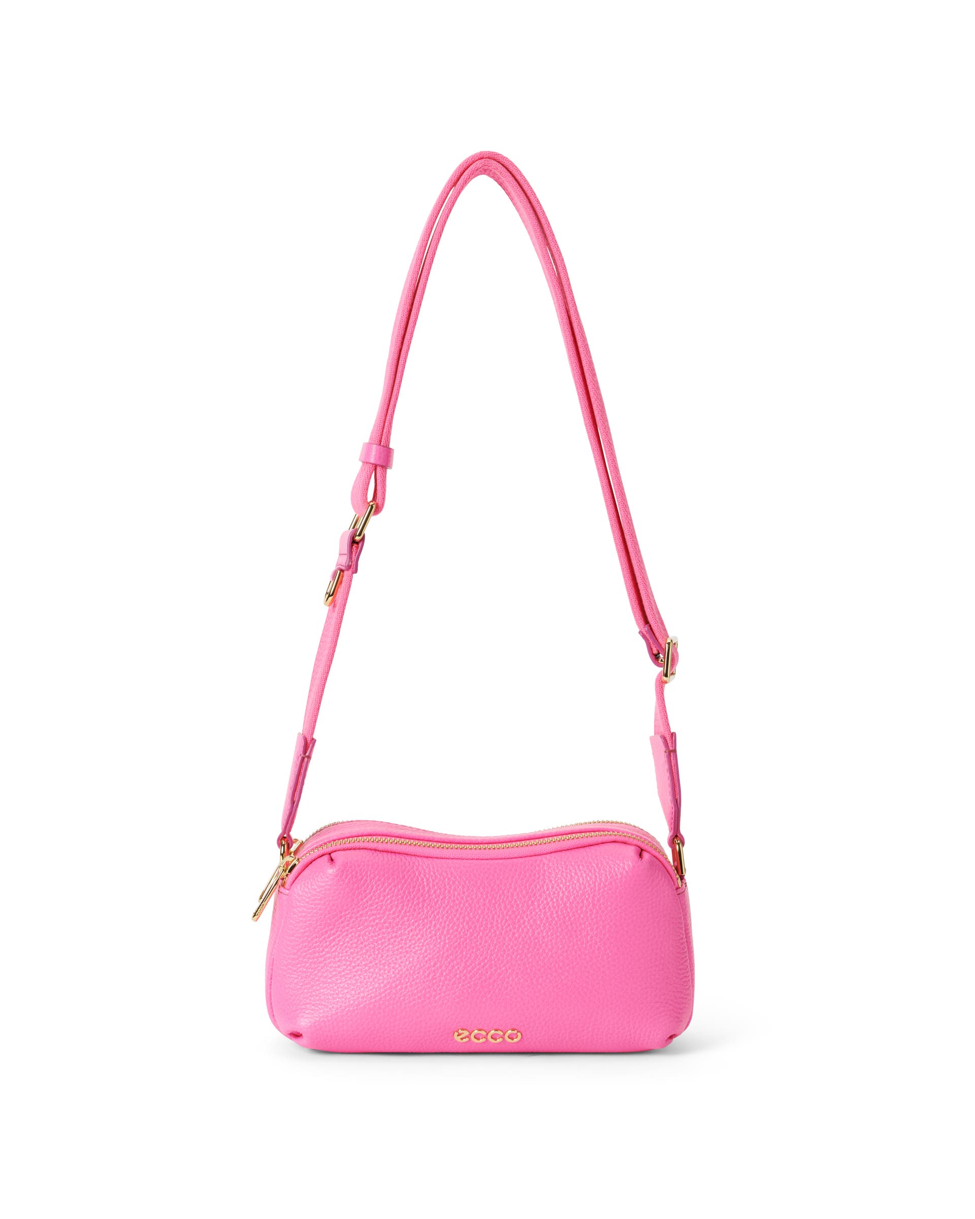 ECCO® Leather Curve Camera Bag | Pink