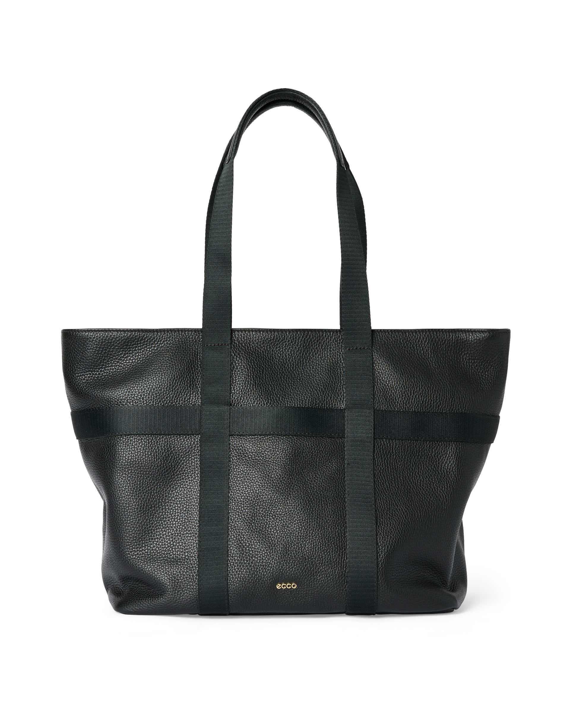 ECCO® Leather Tote Bag - Black - Main