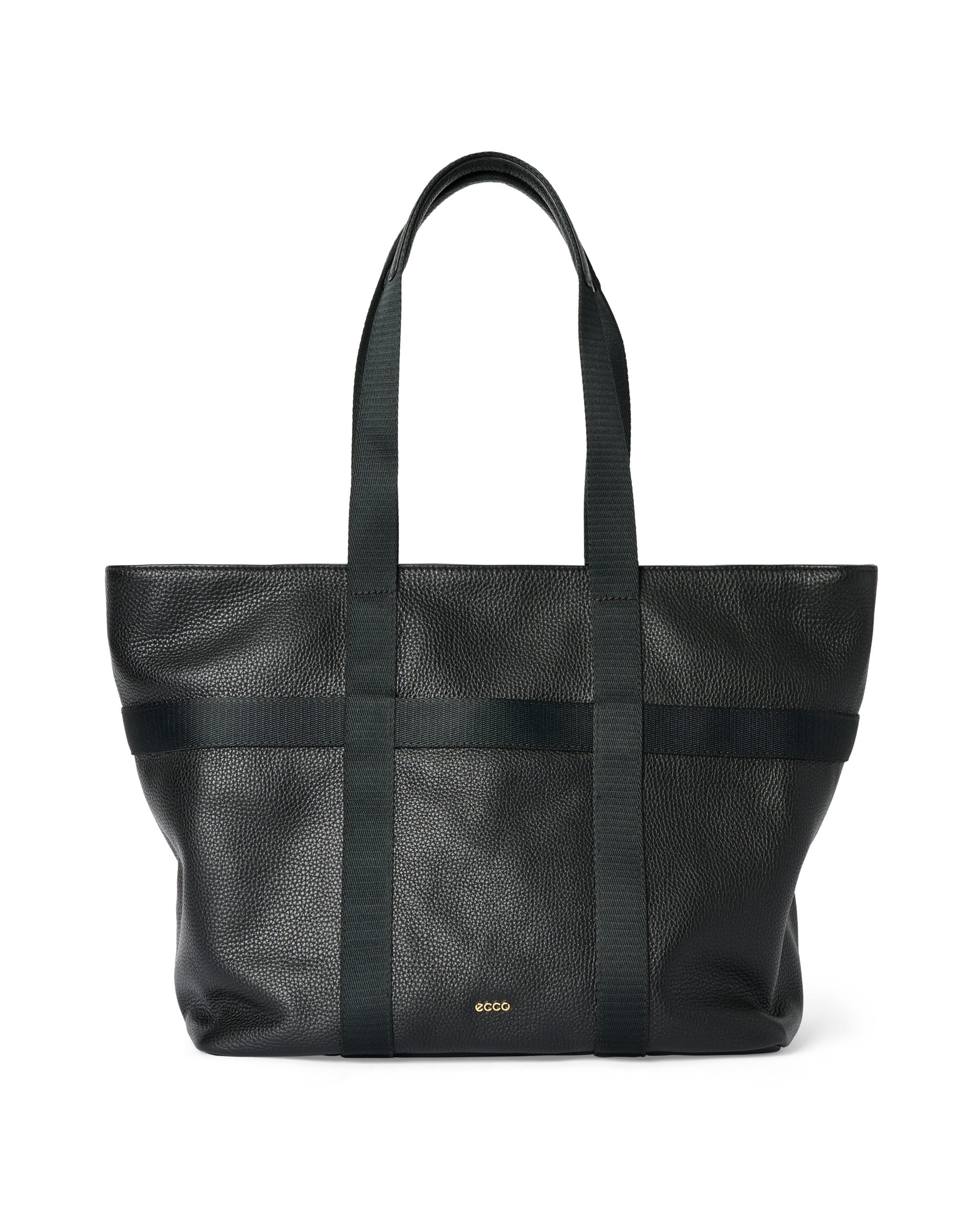 ECCO® Leather Tote Bag - Black - Main