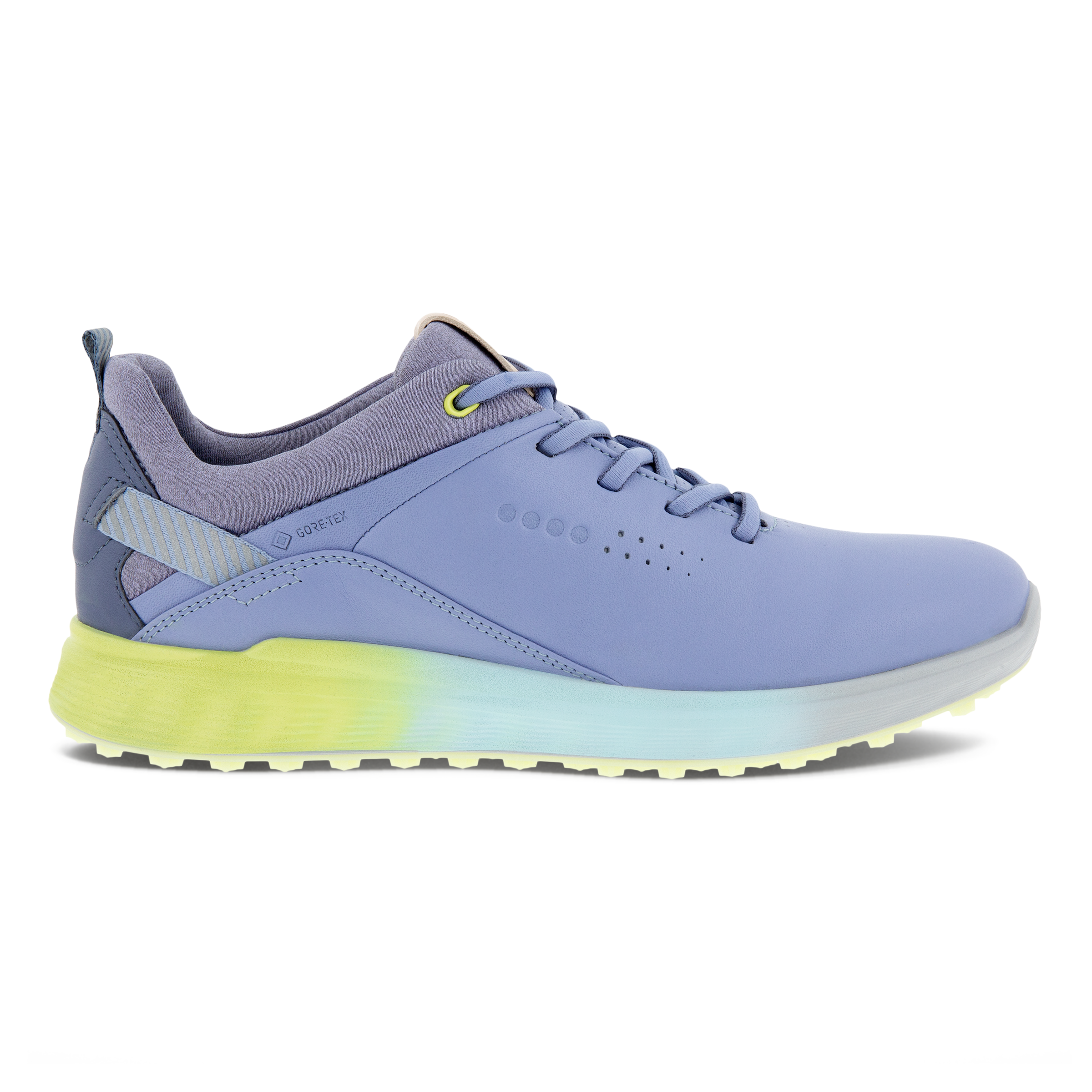 Ladies ECCO® Golf S-Three Leather Gore-Tex Shoe | Grey