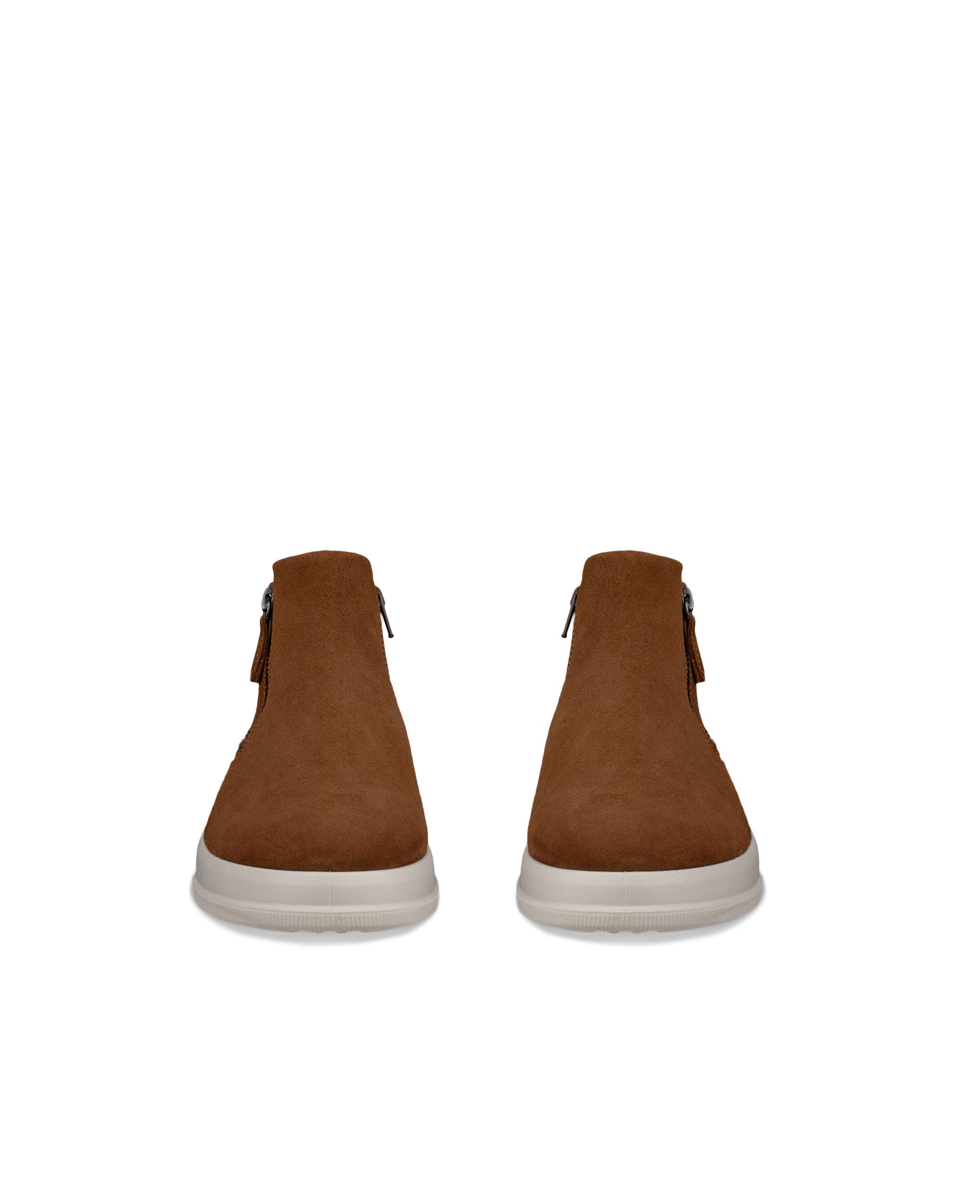 Botas camurça mulher ECCO® MOVE - Castanho - Front pair