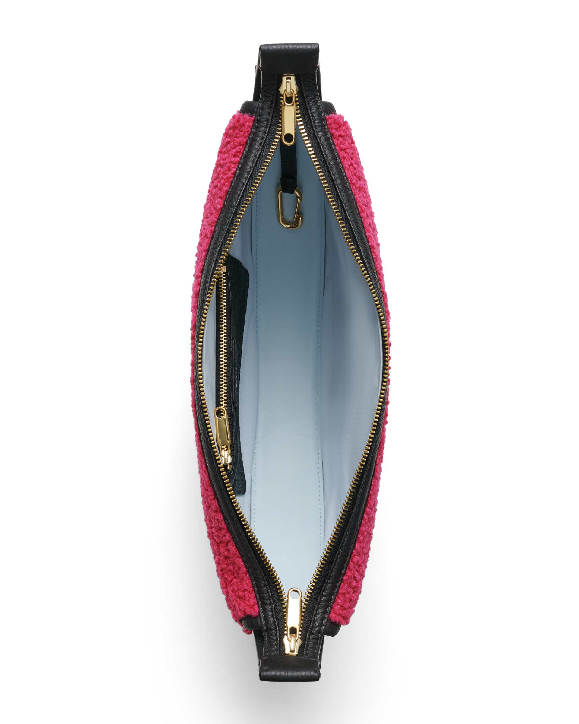 ECCO Fortune Snuggle Soft Pebbled レザークロスボディバッグ - ピンク - Birdeye