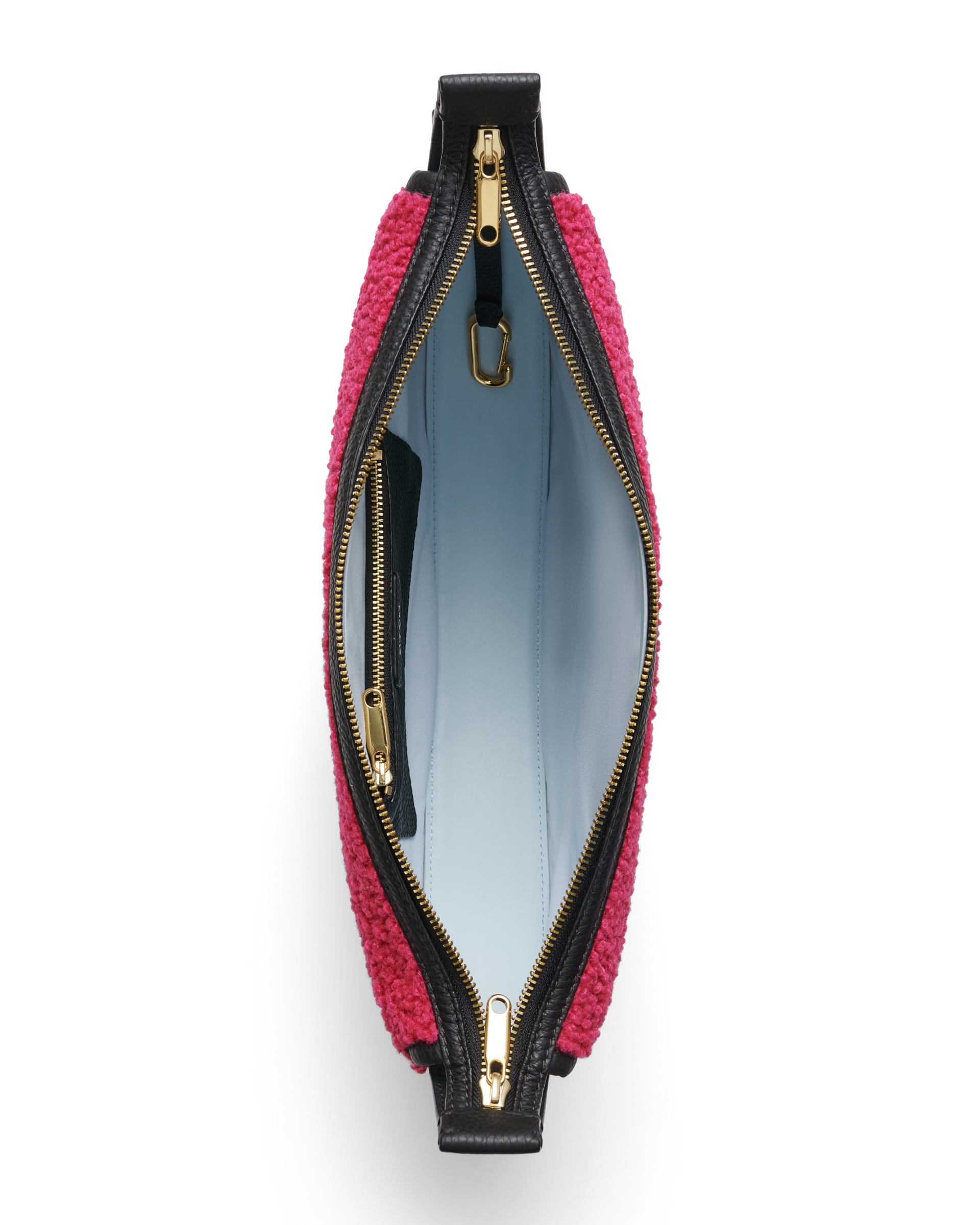 ECCO Fortune Snuggle Soft Pebbled レザークロスボディバッグ - ピンク - Birdeye