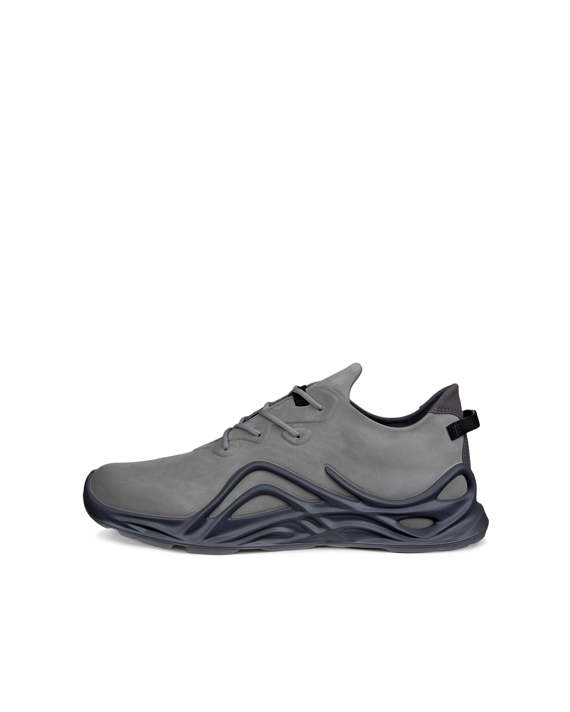 ECCO® Biom Infinite Herren Sneaker aus Leder & Textil - Grau - Outside