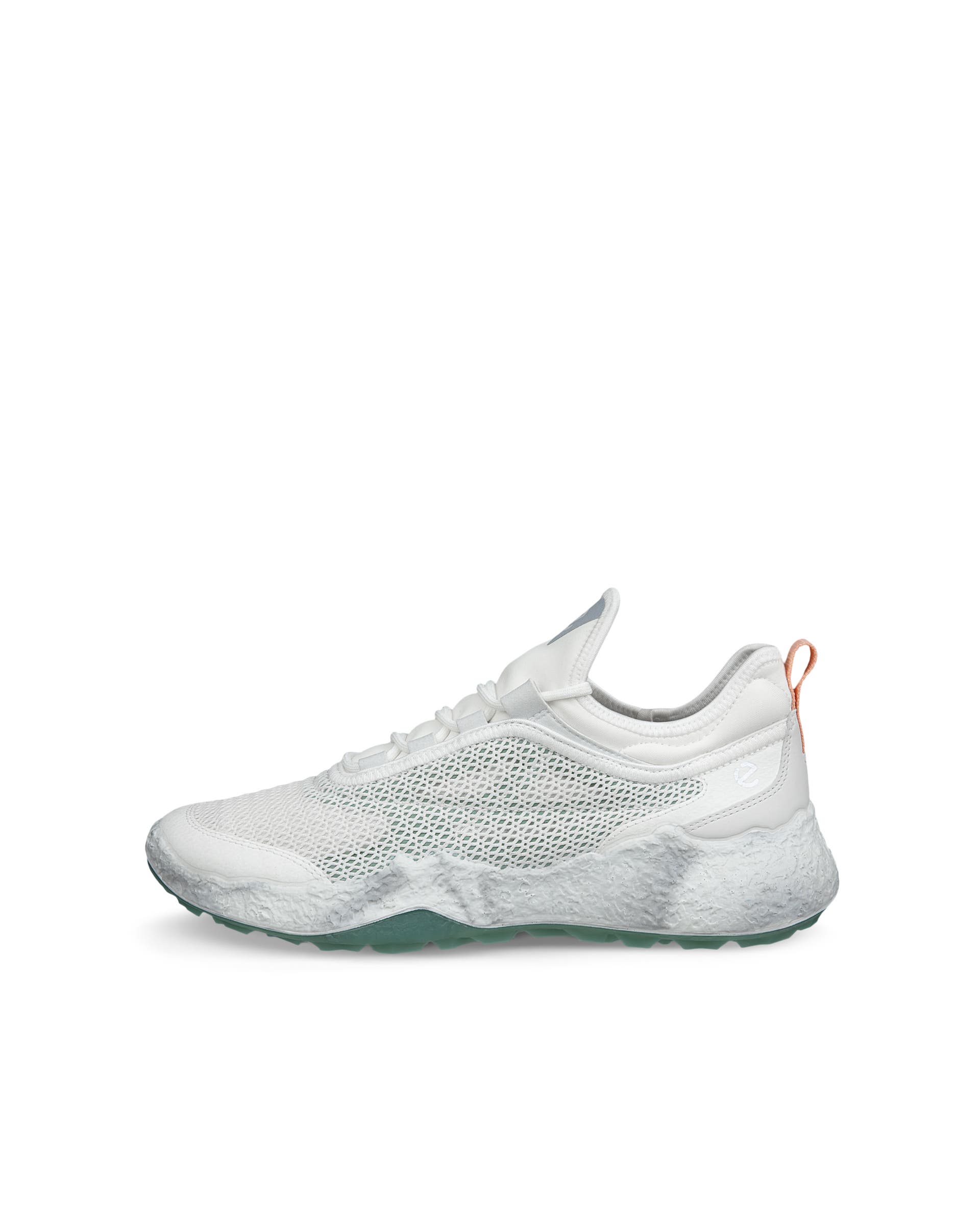 Zapatos golf de tela ECCO® Golf BIOM H5 para mujer - Blanco - Outside
