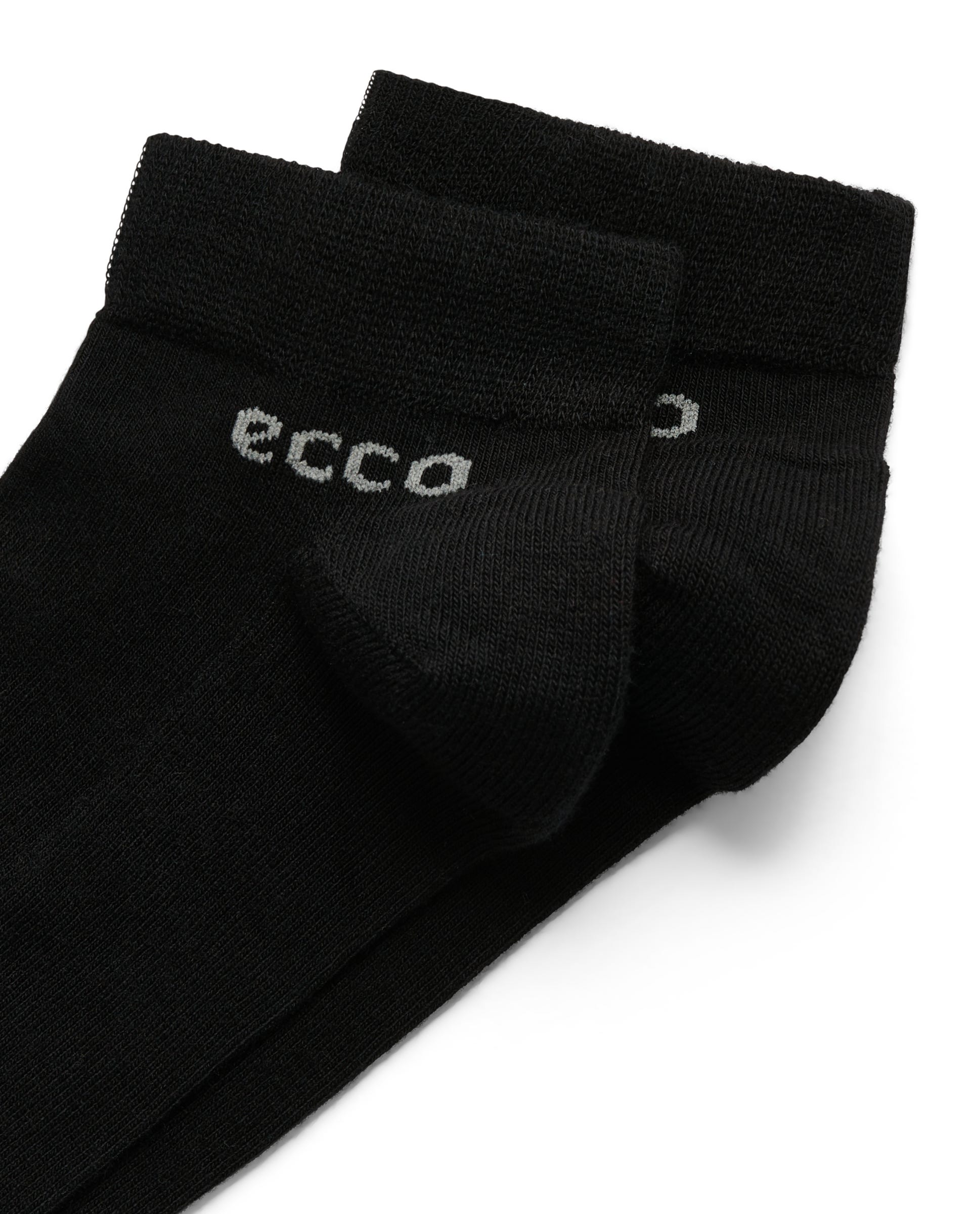 Unisex nízke ponožky (2 páry) ECCO® Longlife - Čierna - Detail-1