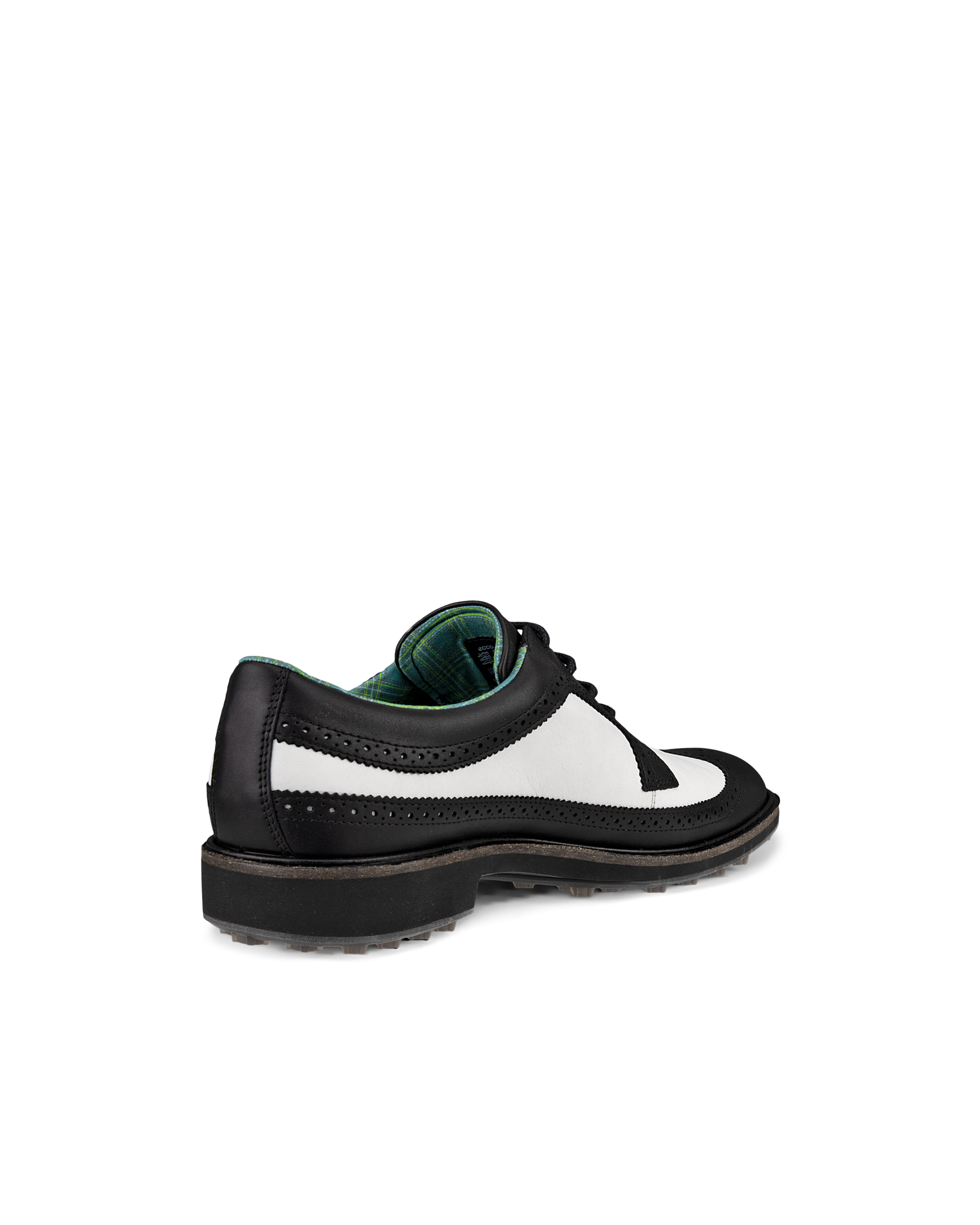 ECCO Golf Classic Hybrid メンズ レザーウォータープルーフゴルフシューズ - ブラック - Back