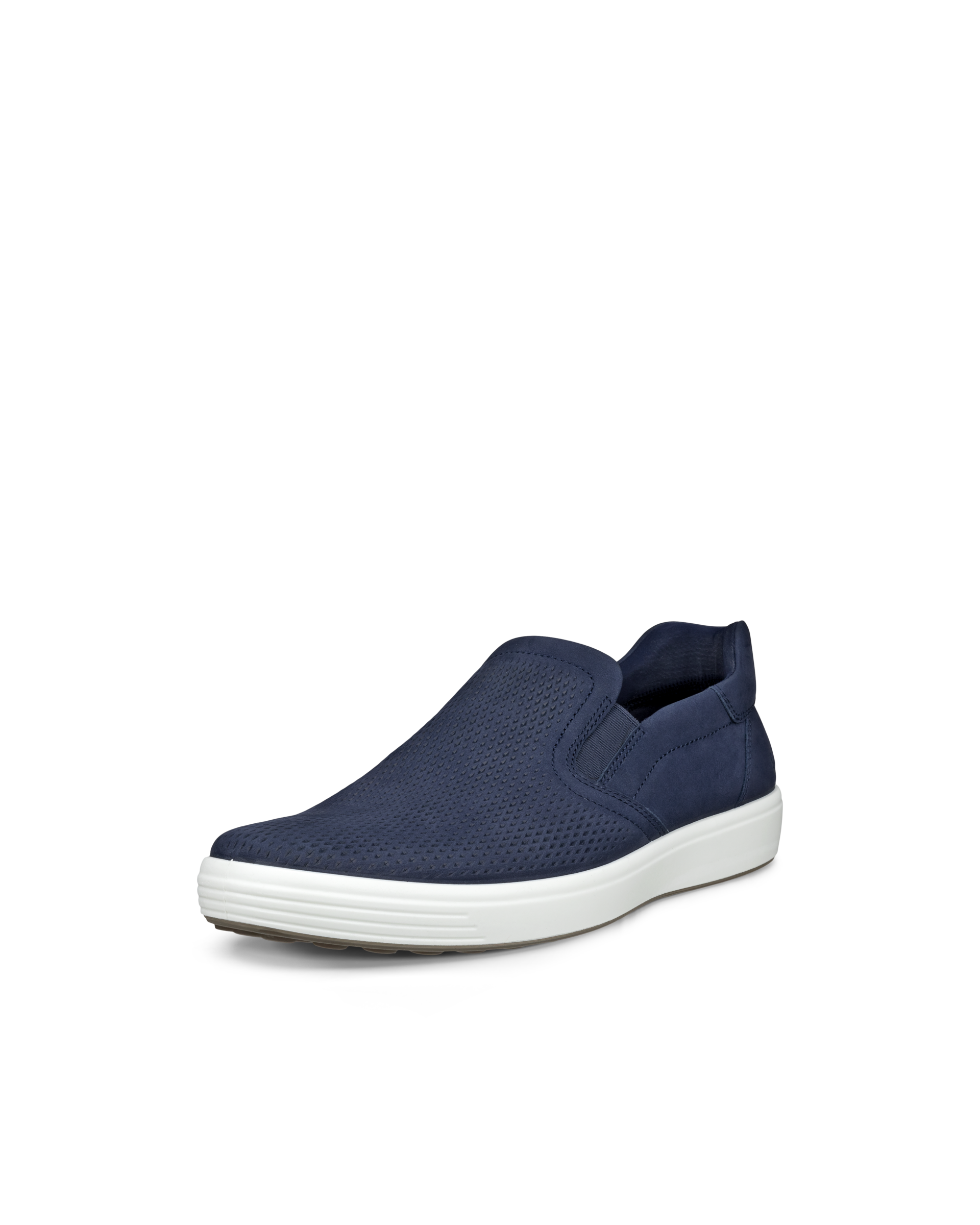 Men's ECCO® Soft 7 Nubuck Slip-In Shoe
