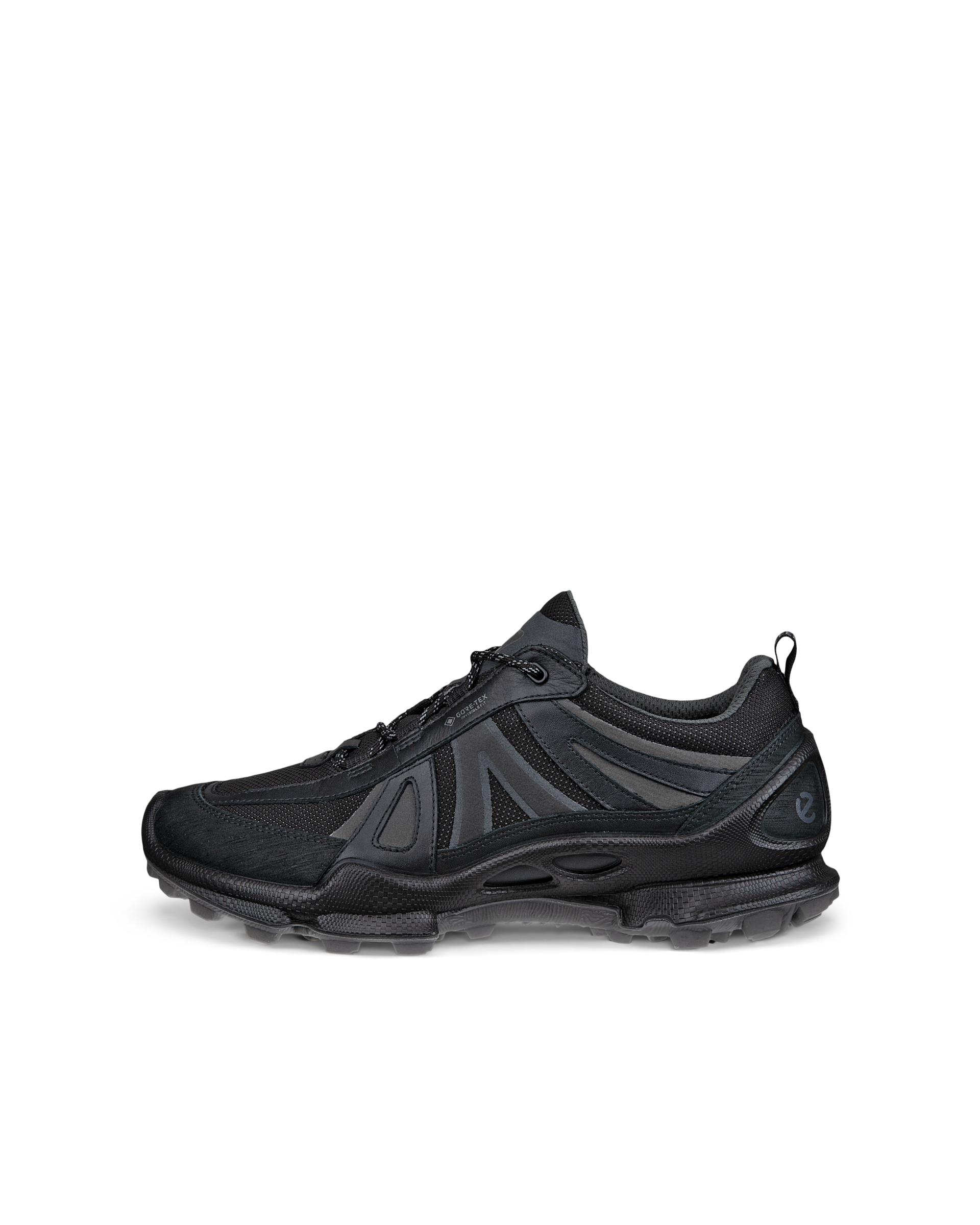 ECCO® BIOM C-TRAIL Gore-Tex sneaker i tekstil til herrer - Sort - Outside