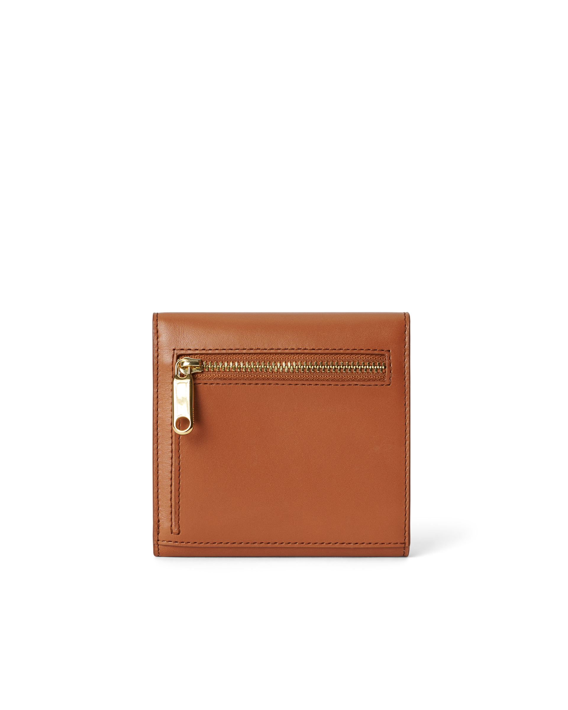ECCO Wallet E Wave Lock — Brown