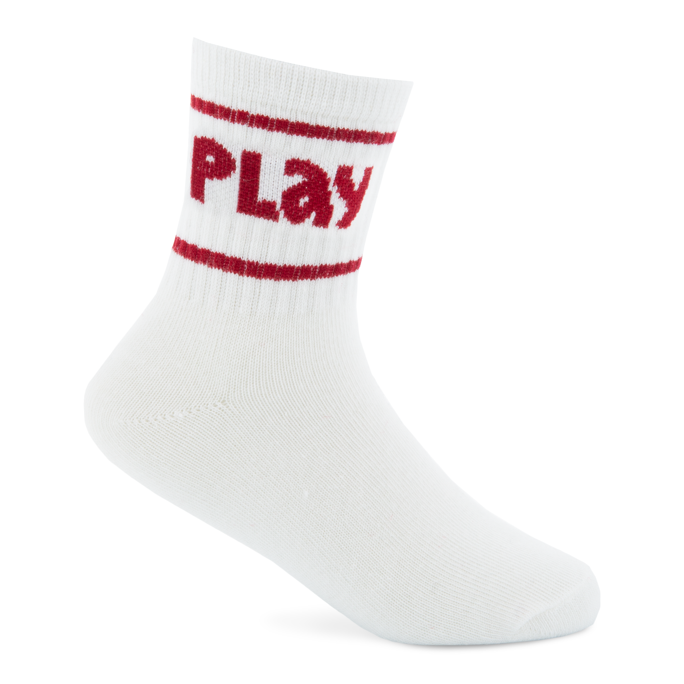ECCO Play Retro Mid Cut Kids 2 — White