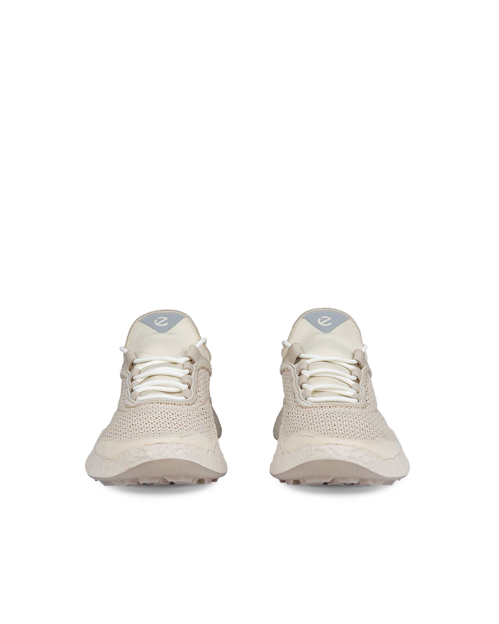 Zapatos golf de tela ECCO® Golf BIOM H5 para mujer - Beige - Front pair