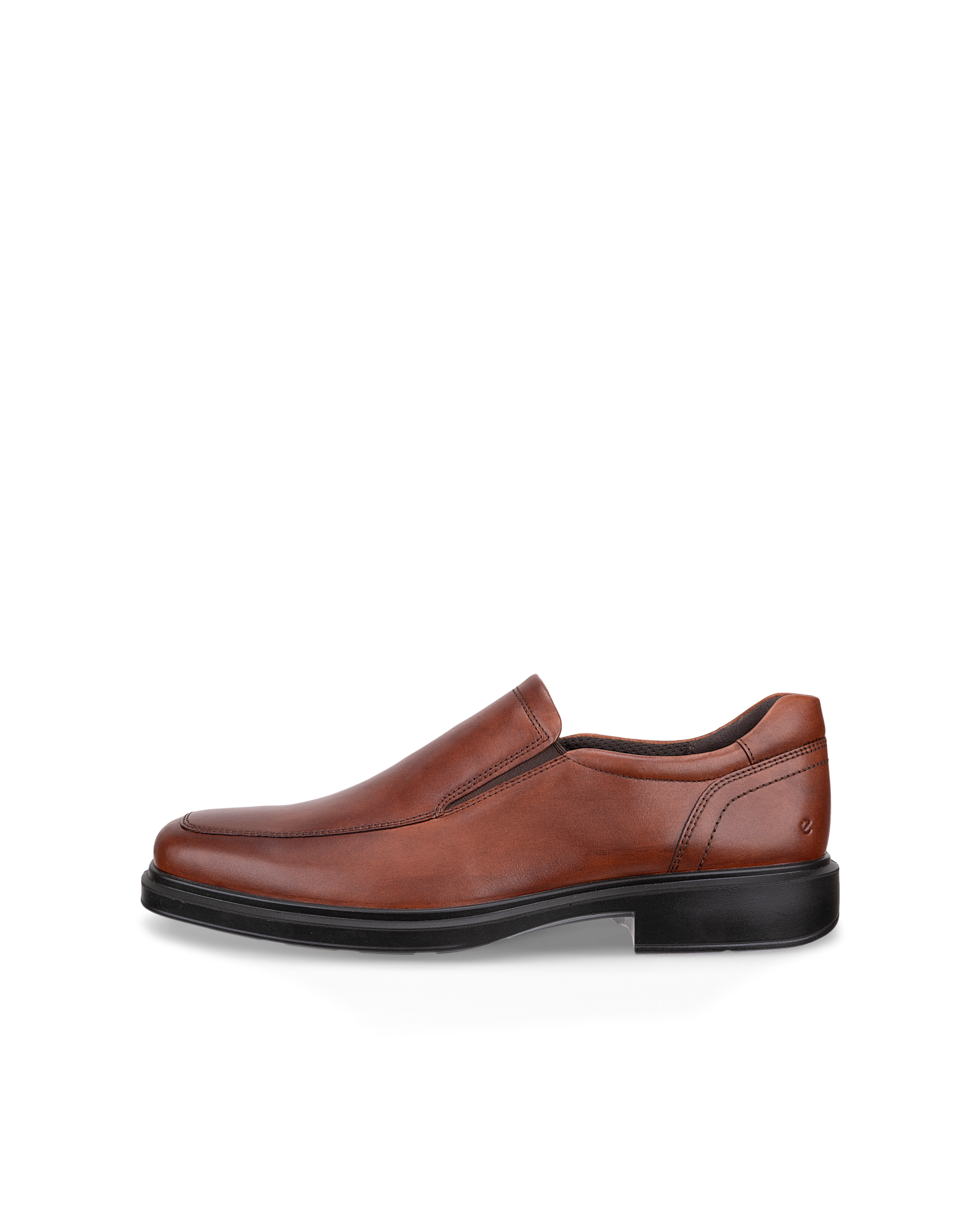 ECCO HELSINKI 2 - Men's Leather Slip-On - Brown - 46