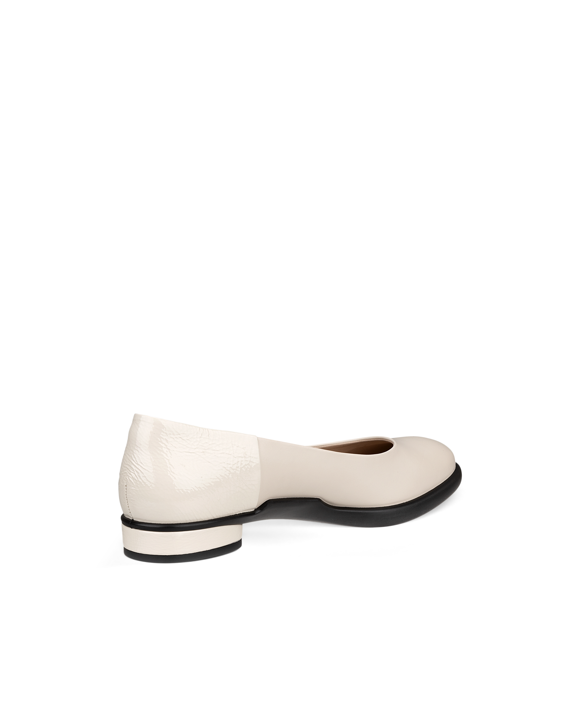 ECCO Sculpted LX ウィメンズ レザーバレリーナ - ベージュ - Back