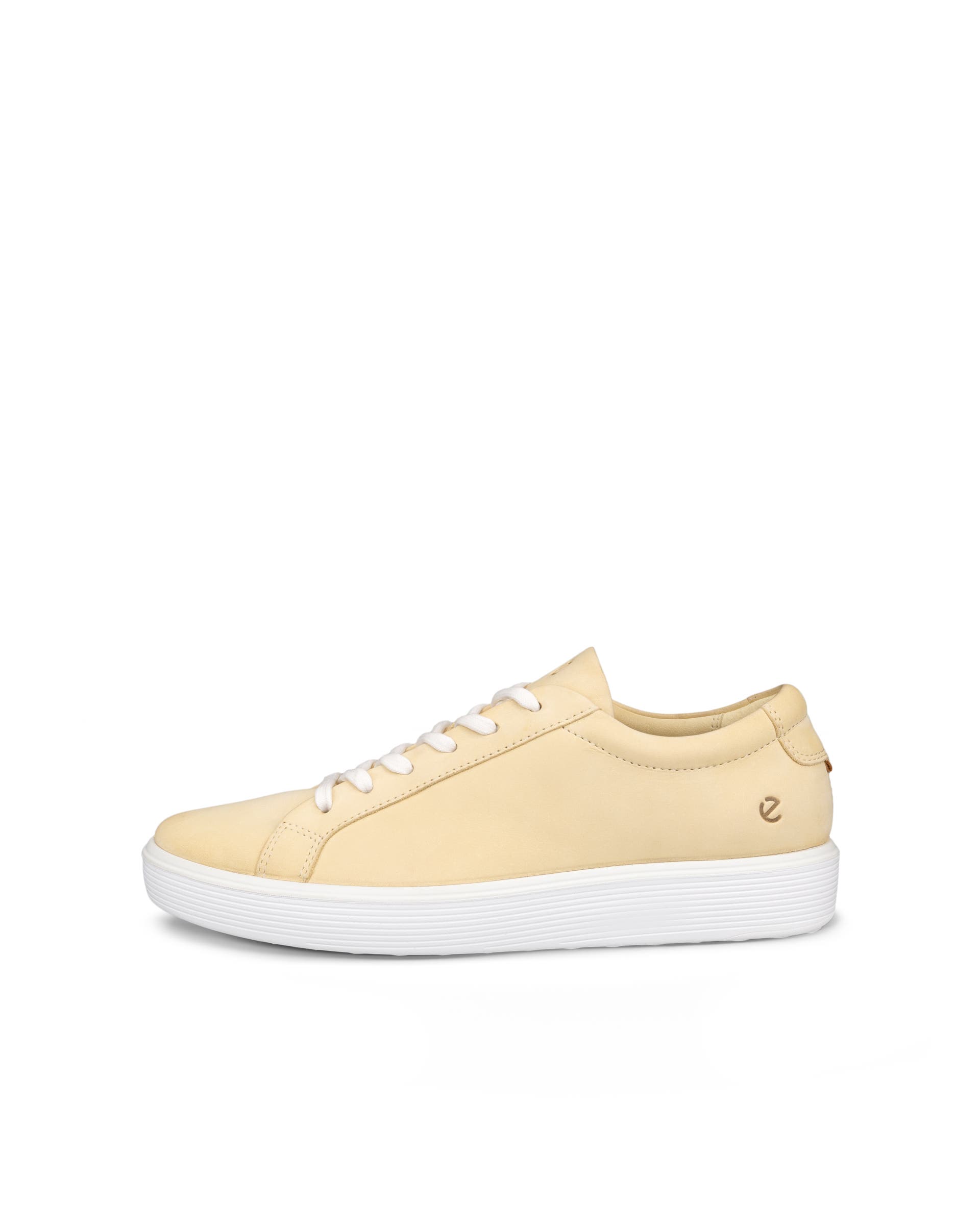 ECCO® Soft 60 baskets en nubuck pour femme - Jaune - Outside